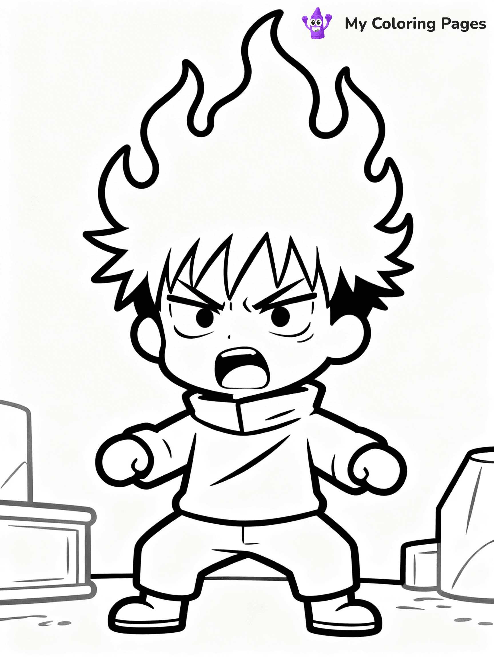 Jujutsu Kaisen Coloring Pages - 161