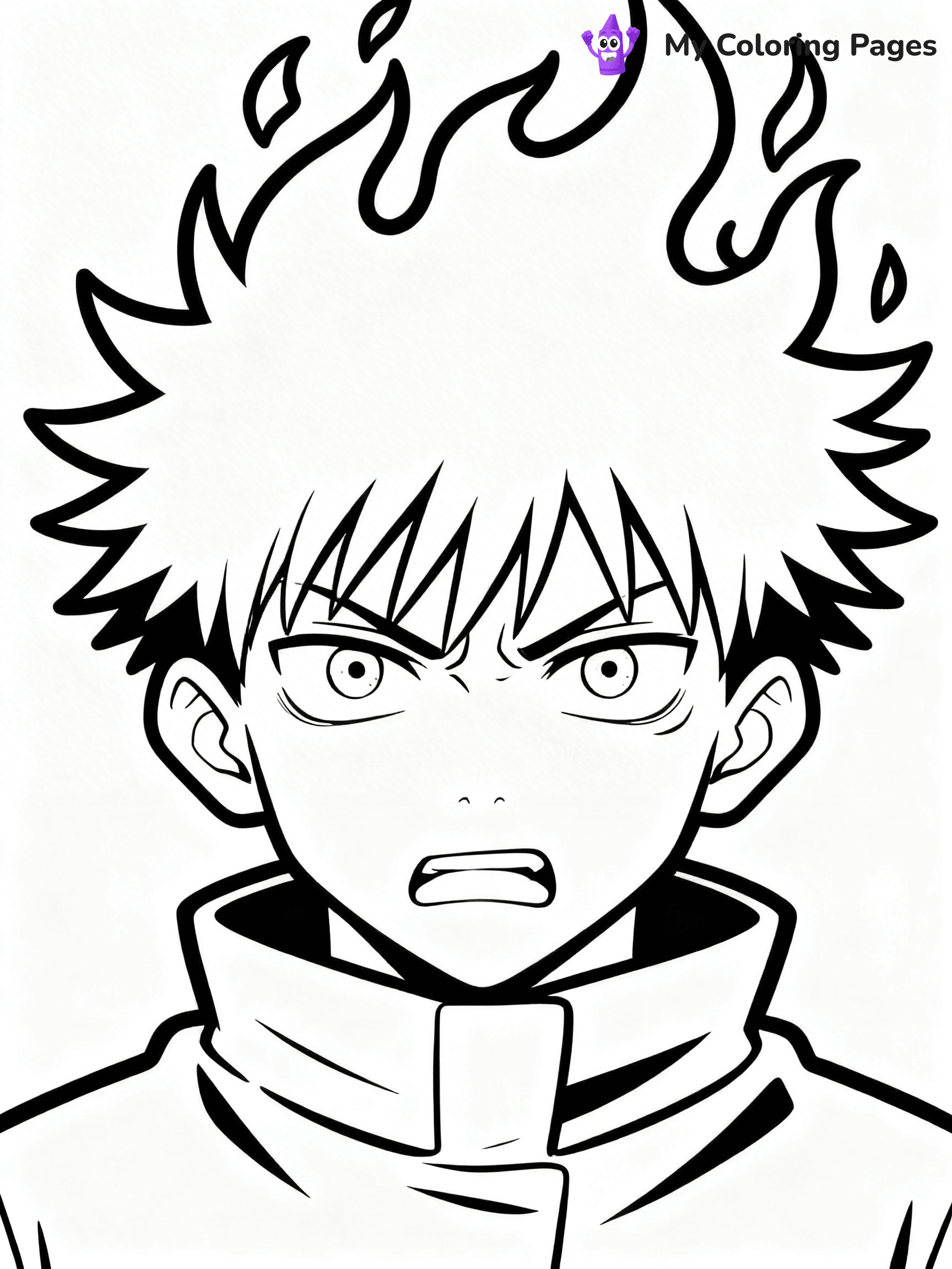 Jujutsu Kaisen Coloring Pages - 158