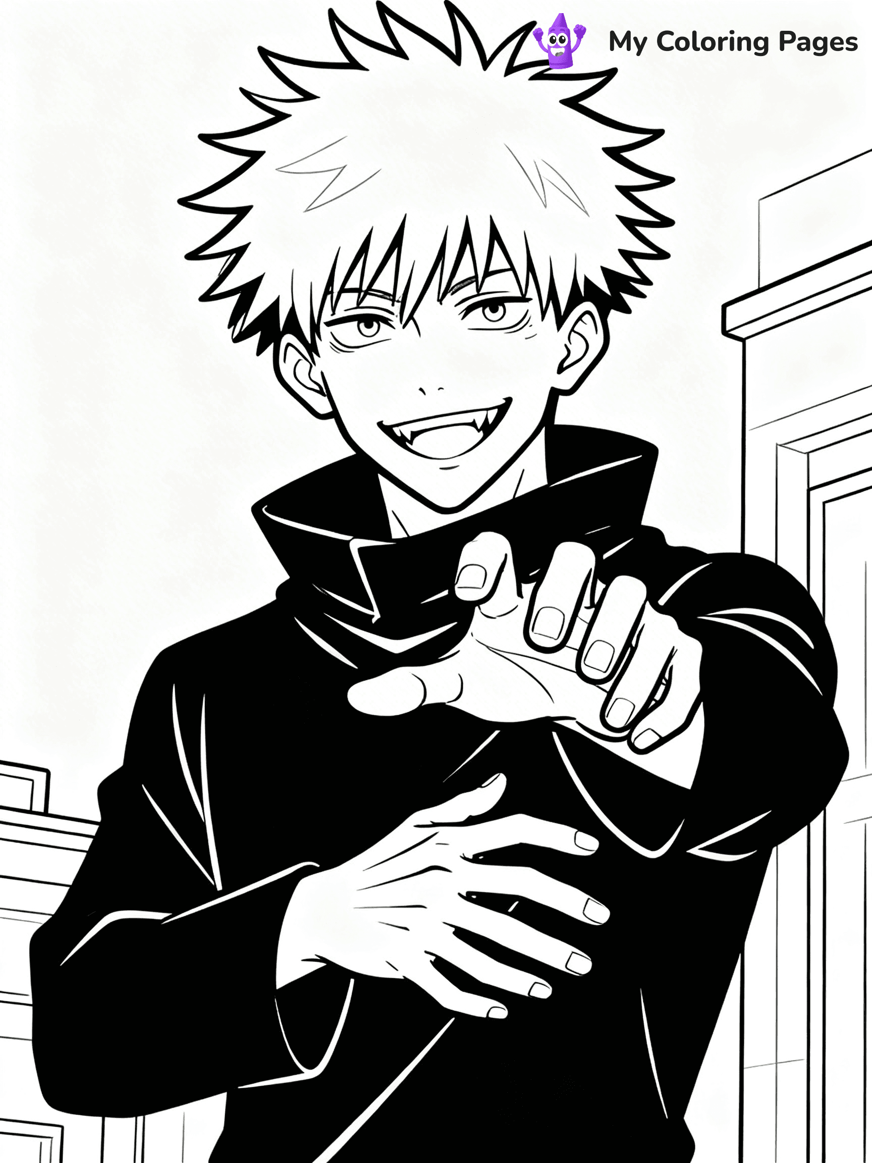 Jujutsu Kaisen Coloring Pages - 153