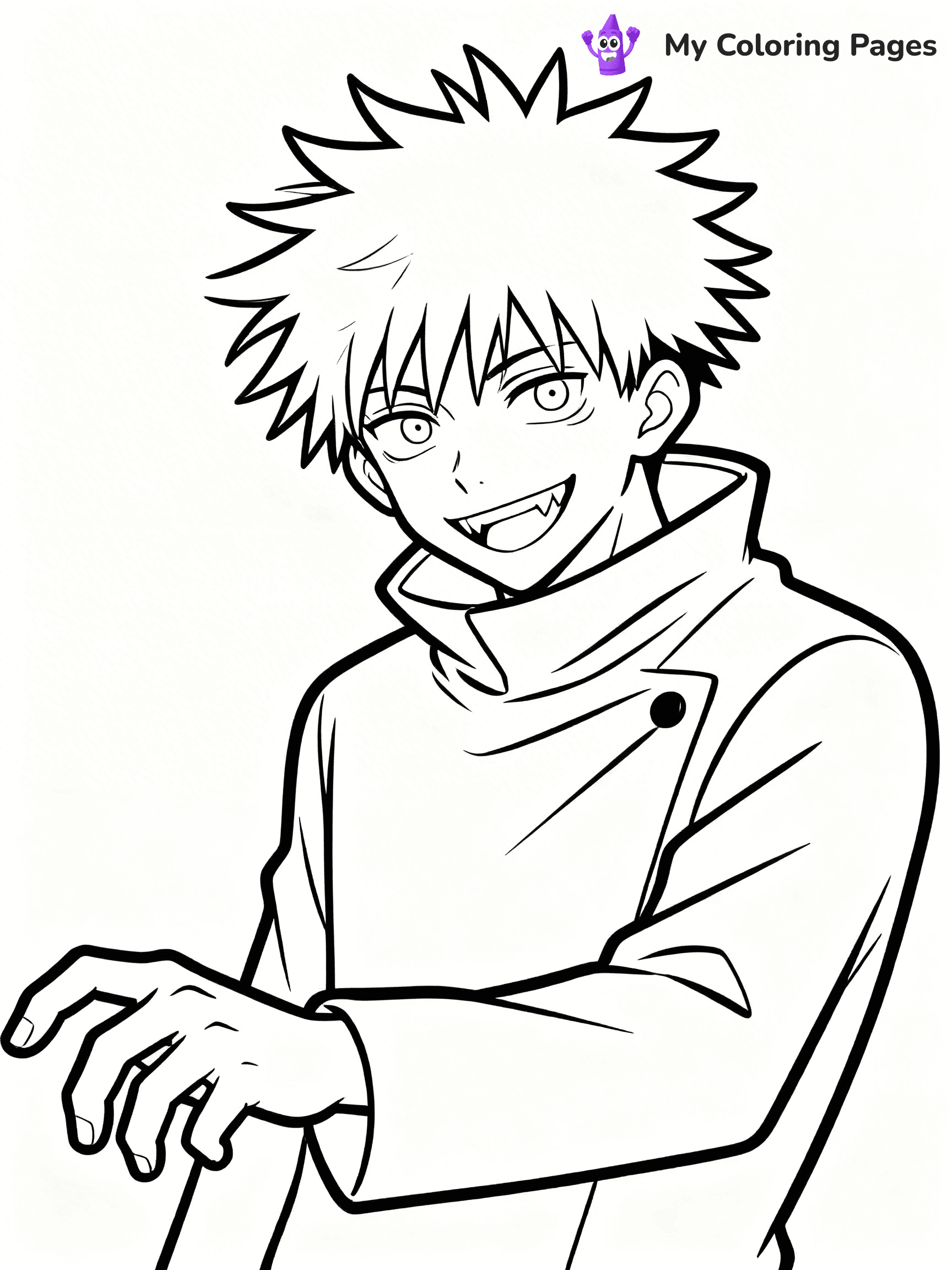 Jujutsu Kaisen Coloring Pages - 150