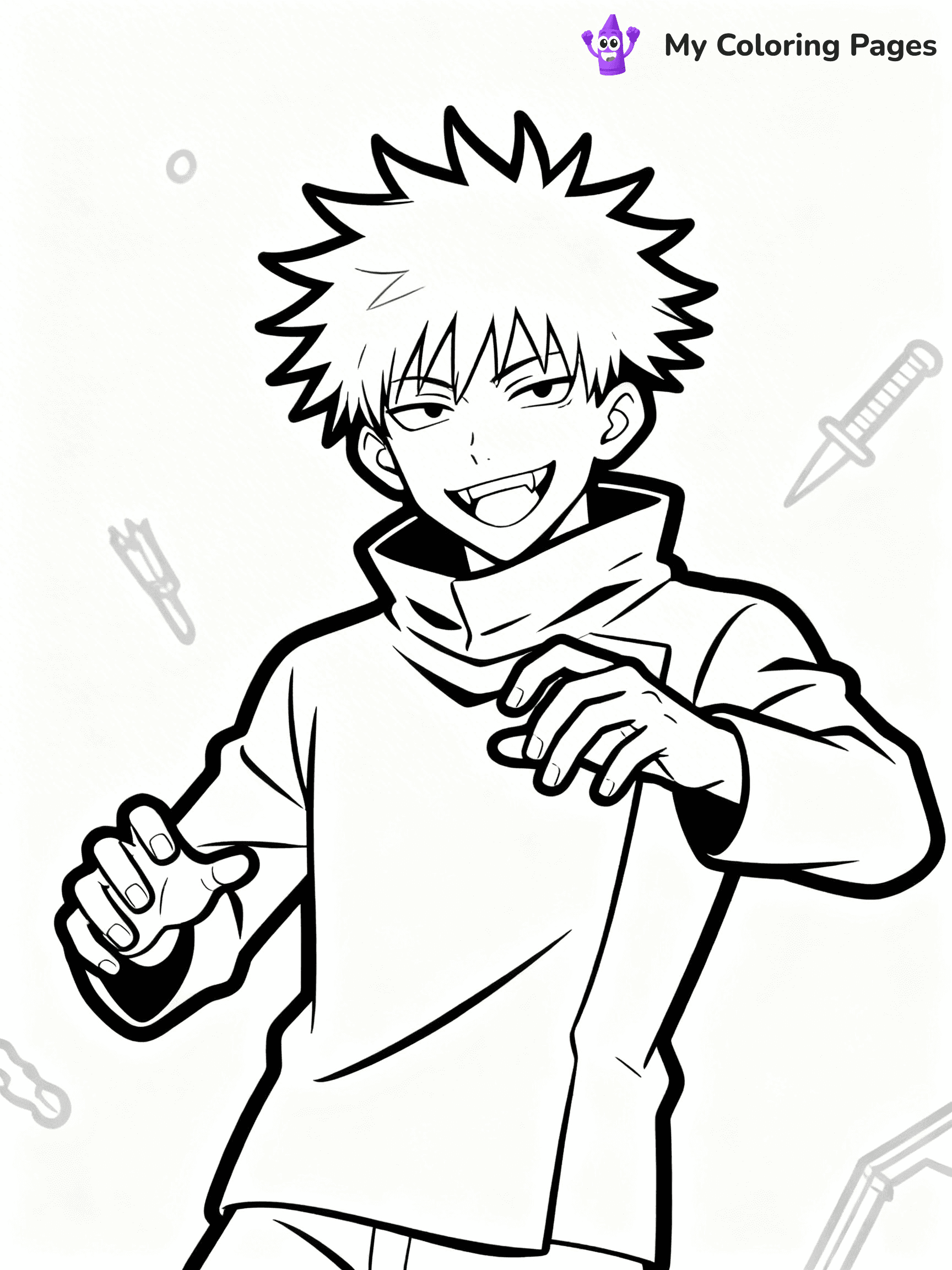 Jujutsu Kaisen Coloring Pages - 149