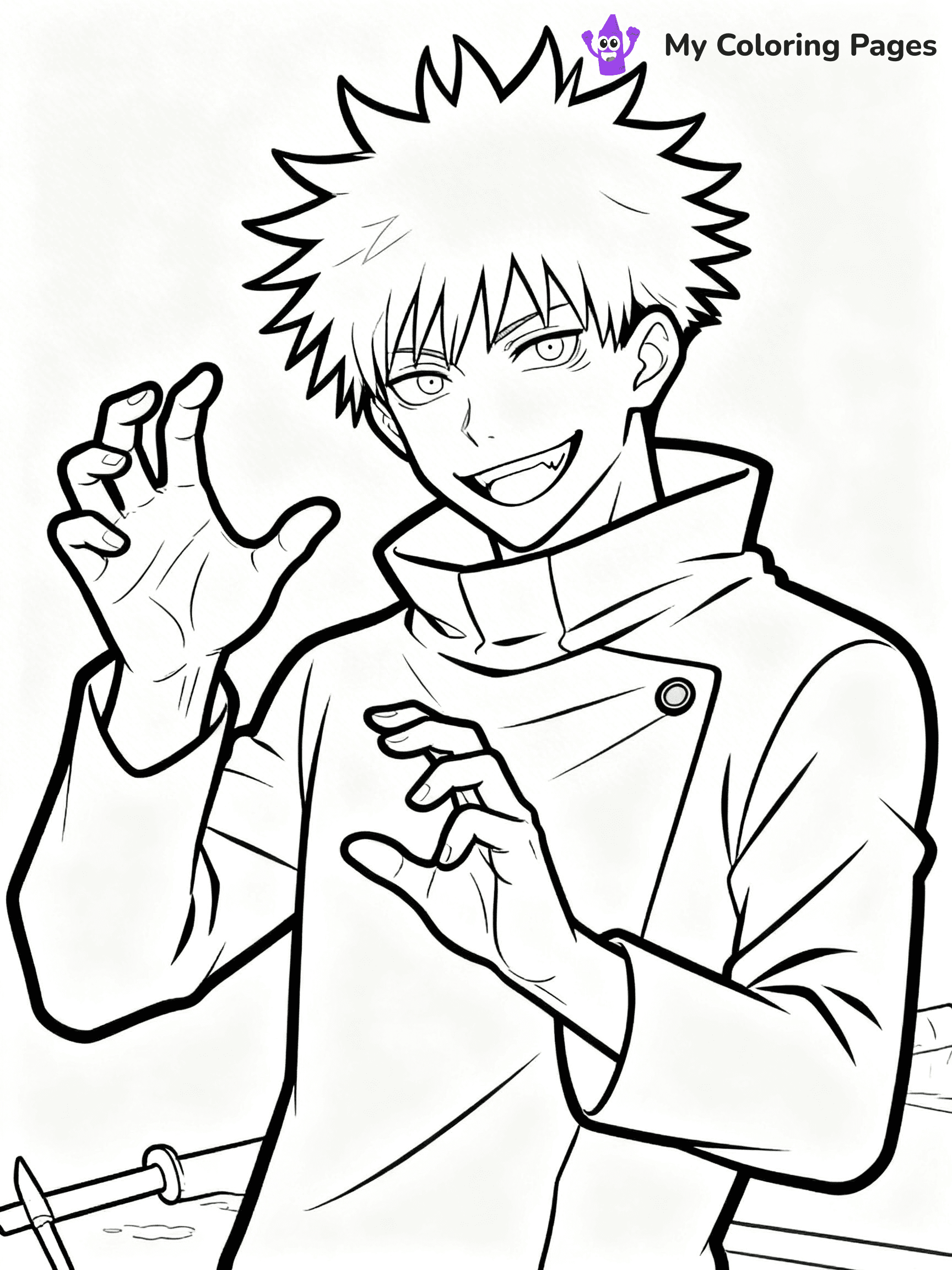 Jujutsu Kaisen Coloring Pages - 148