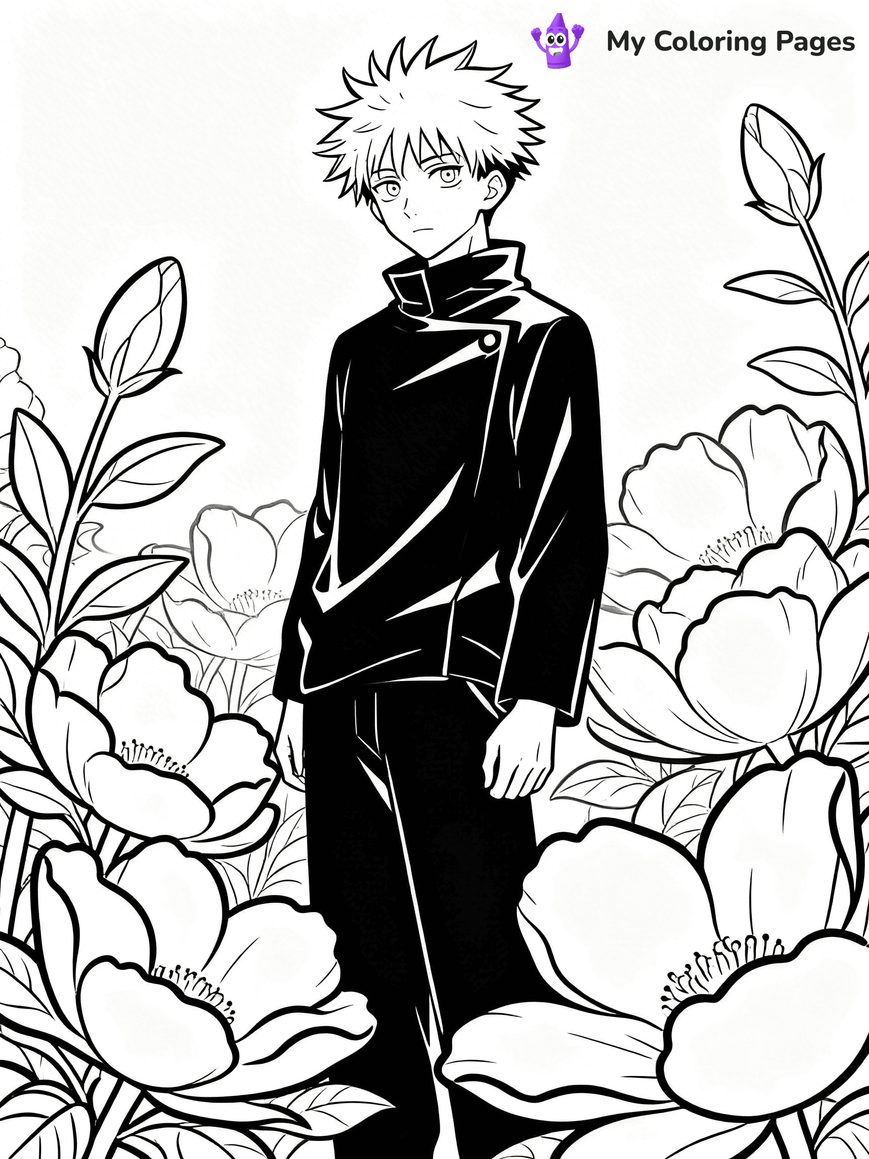 Jujutsu Kaisen Coloring Pages - 144