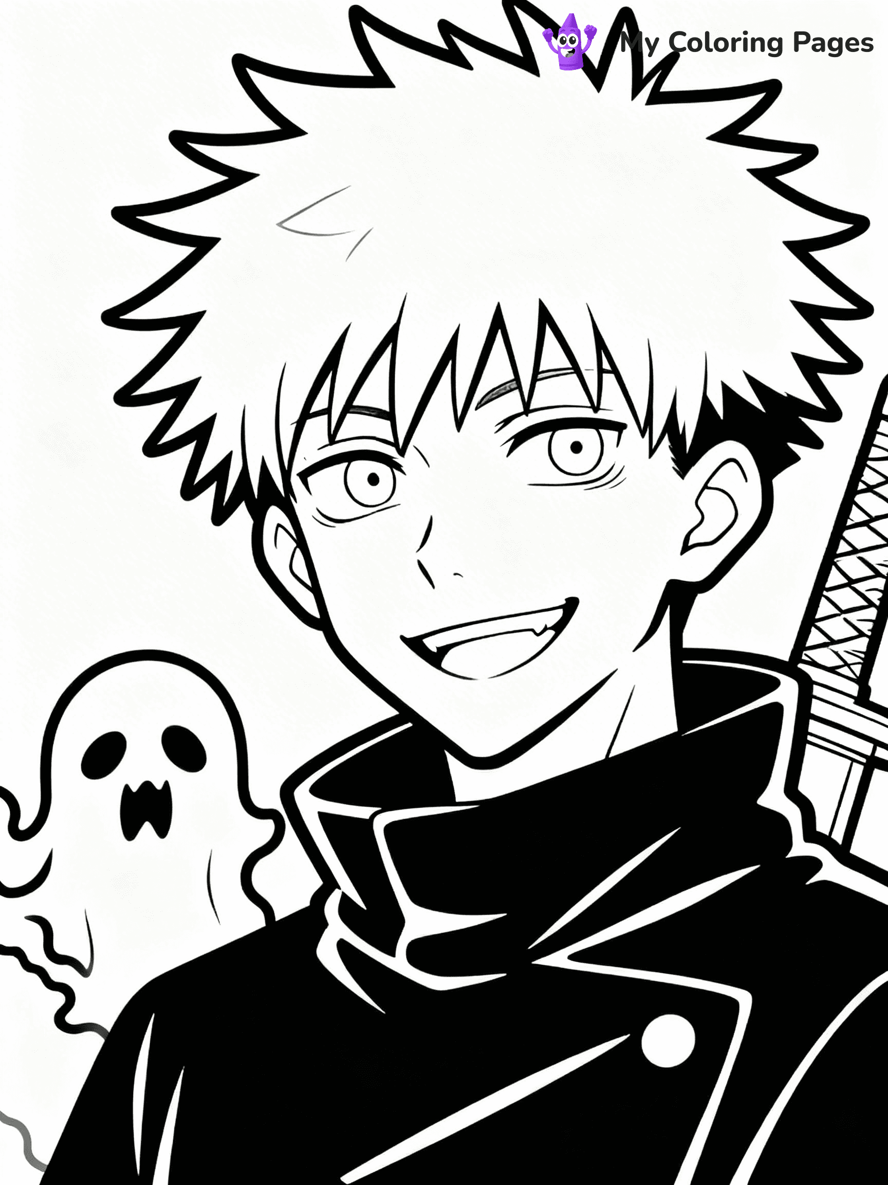 Jujutsu Kaisen Coloring Pages - 135