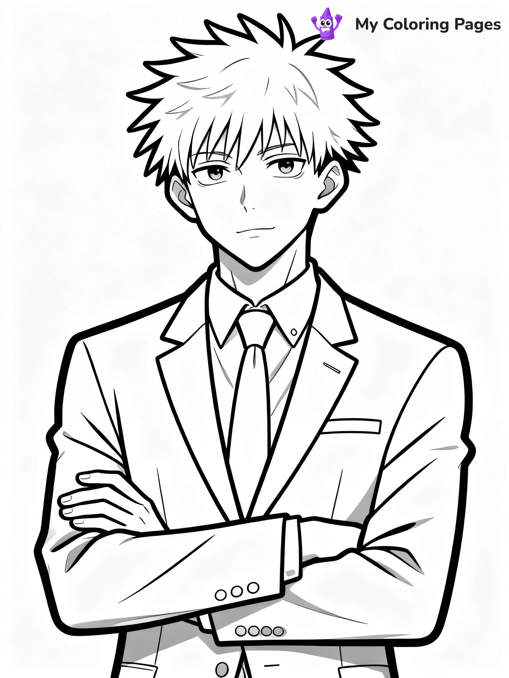 Jujutsu Kaisen Coloring Pages - 127