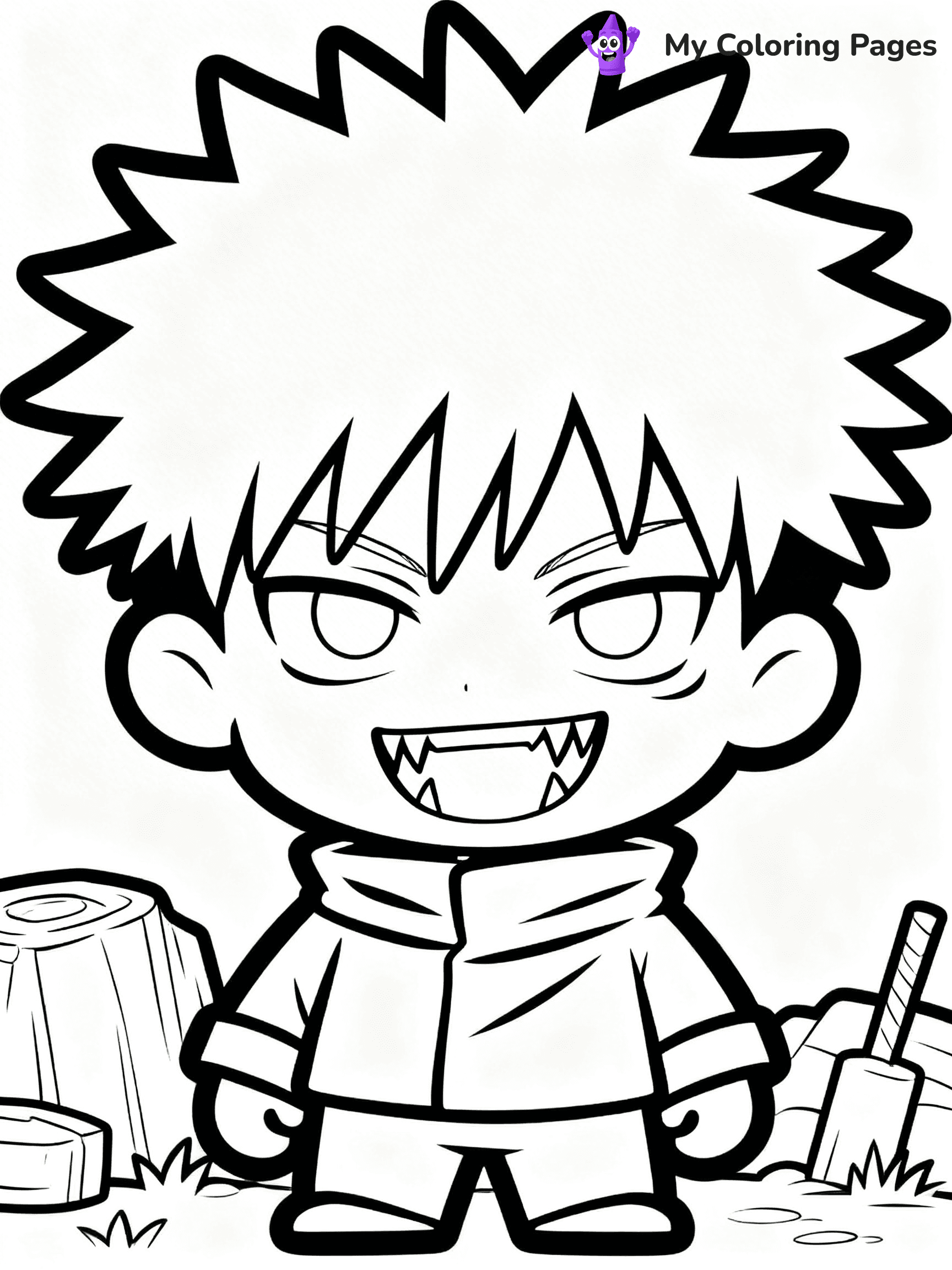 Jujutsu Kaisen Coloring Pages - 126