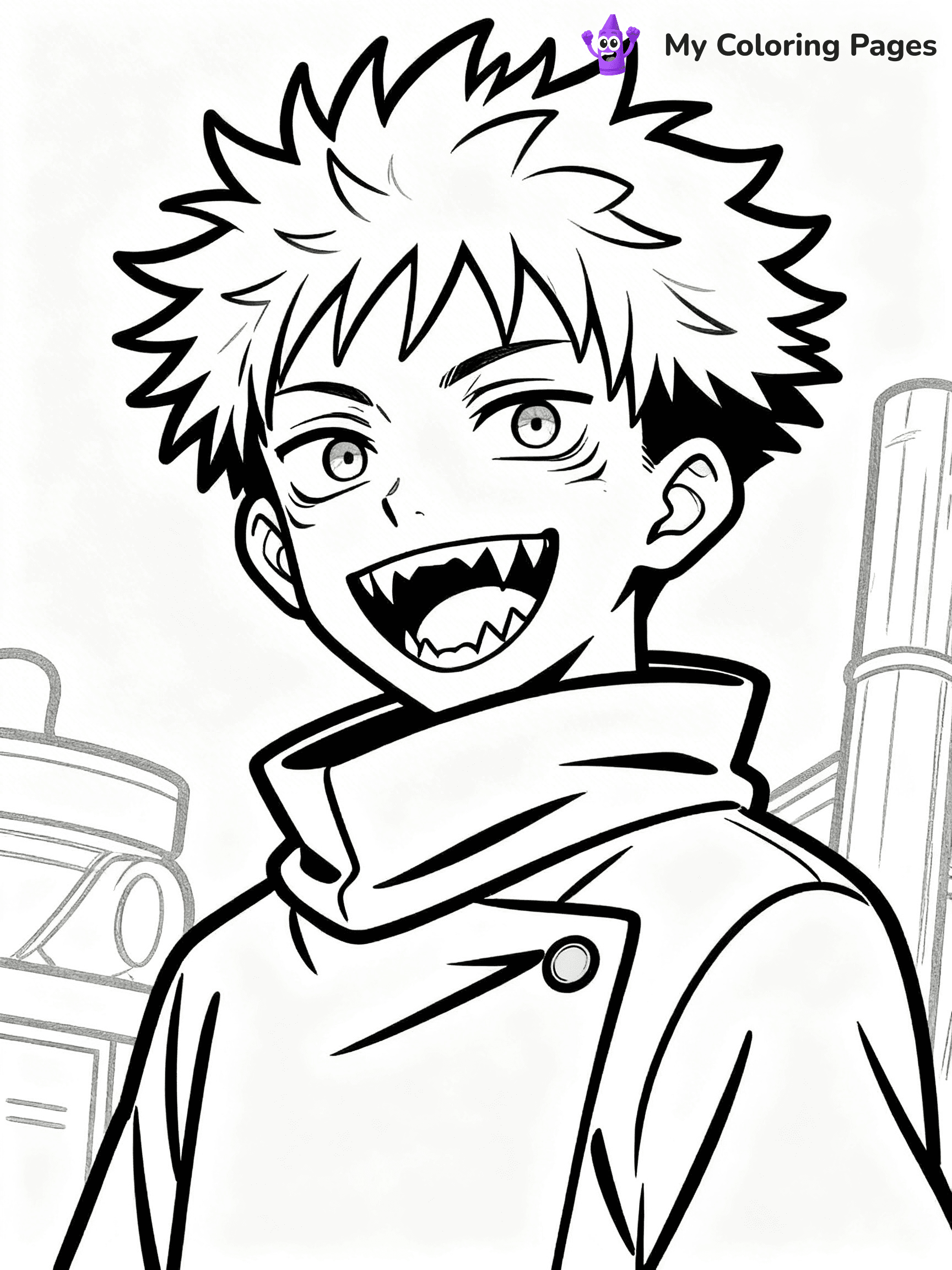 Jujutsu Kaisen Coloring Pages - 124