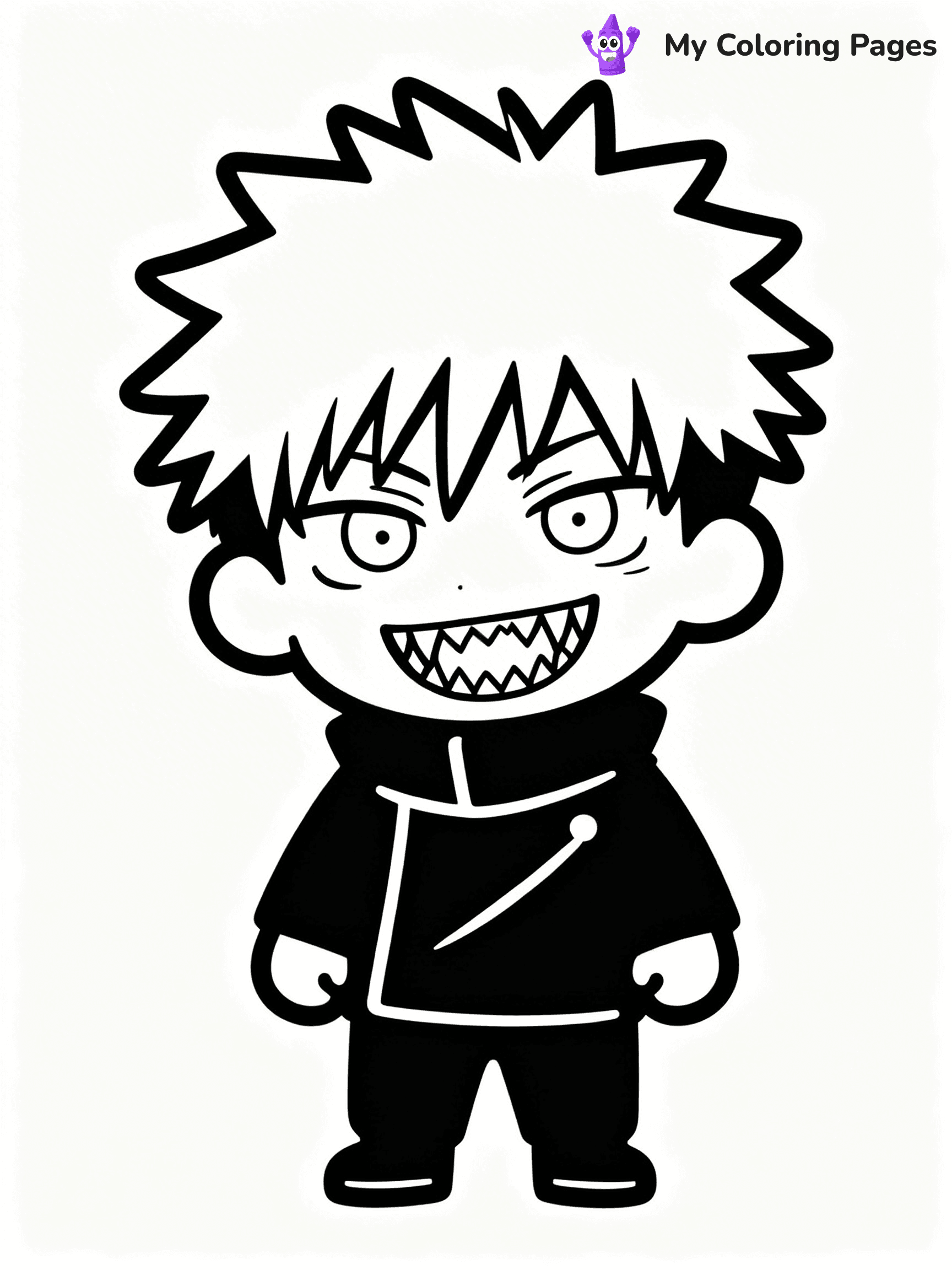 Jujutsu Kaisen Coloring Pages - 122