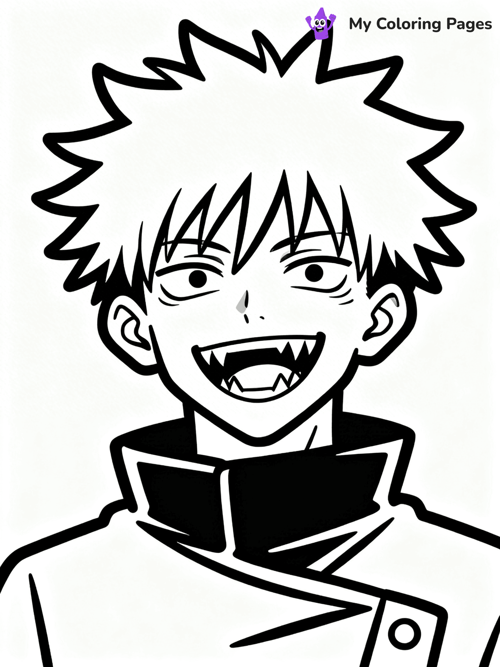 Jujutsu Kaisen Coloring Pages - 121