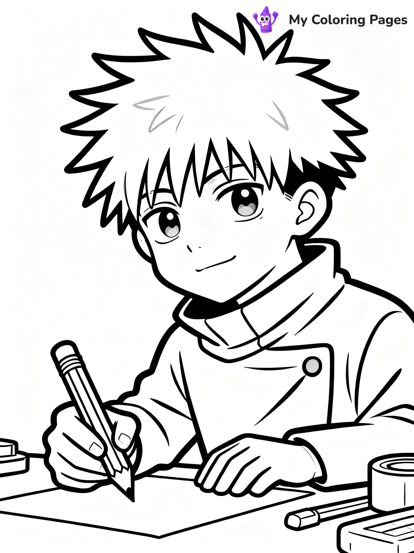 Jujutsu Kaisen Coloring Pages - 119