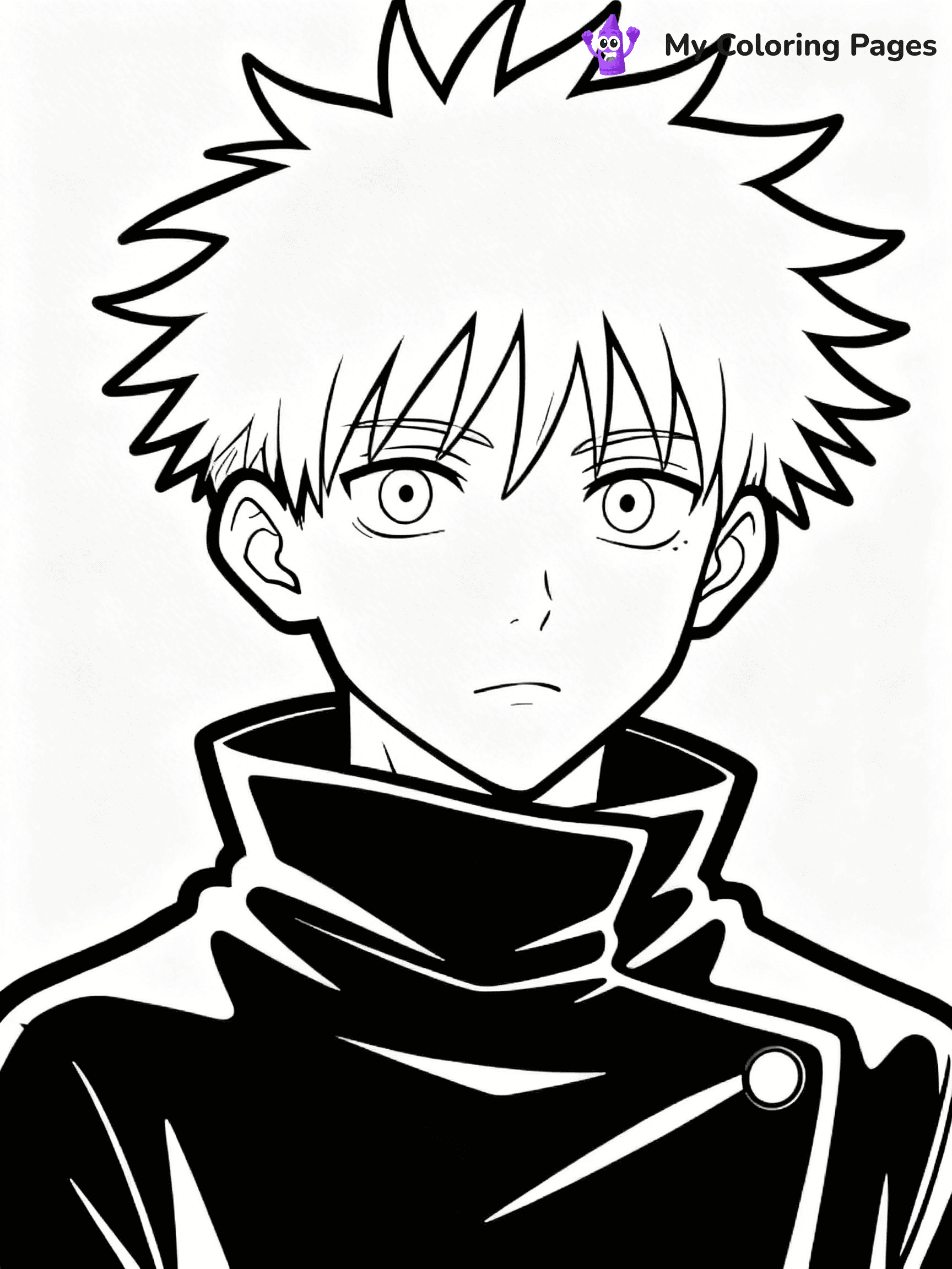 Jujutsu Kaisen Coloring Pages - 118