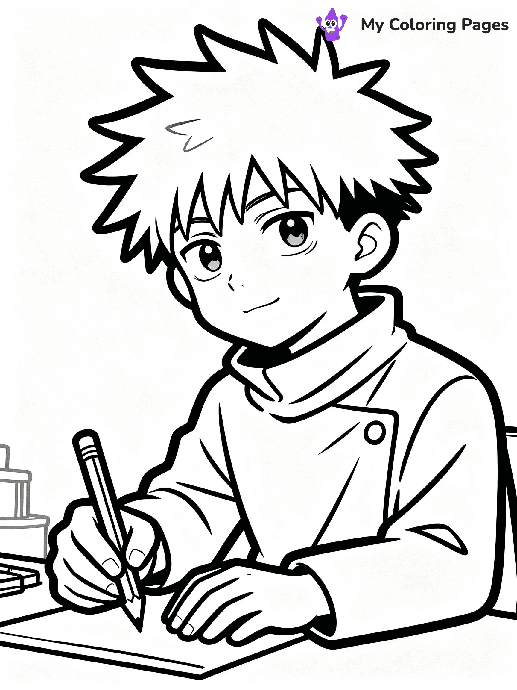 Jujutsu Kaisen Coloring Pages - 117