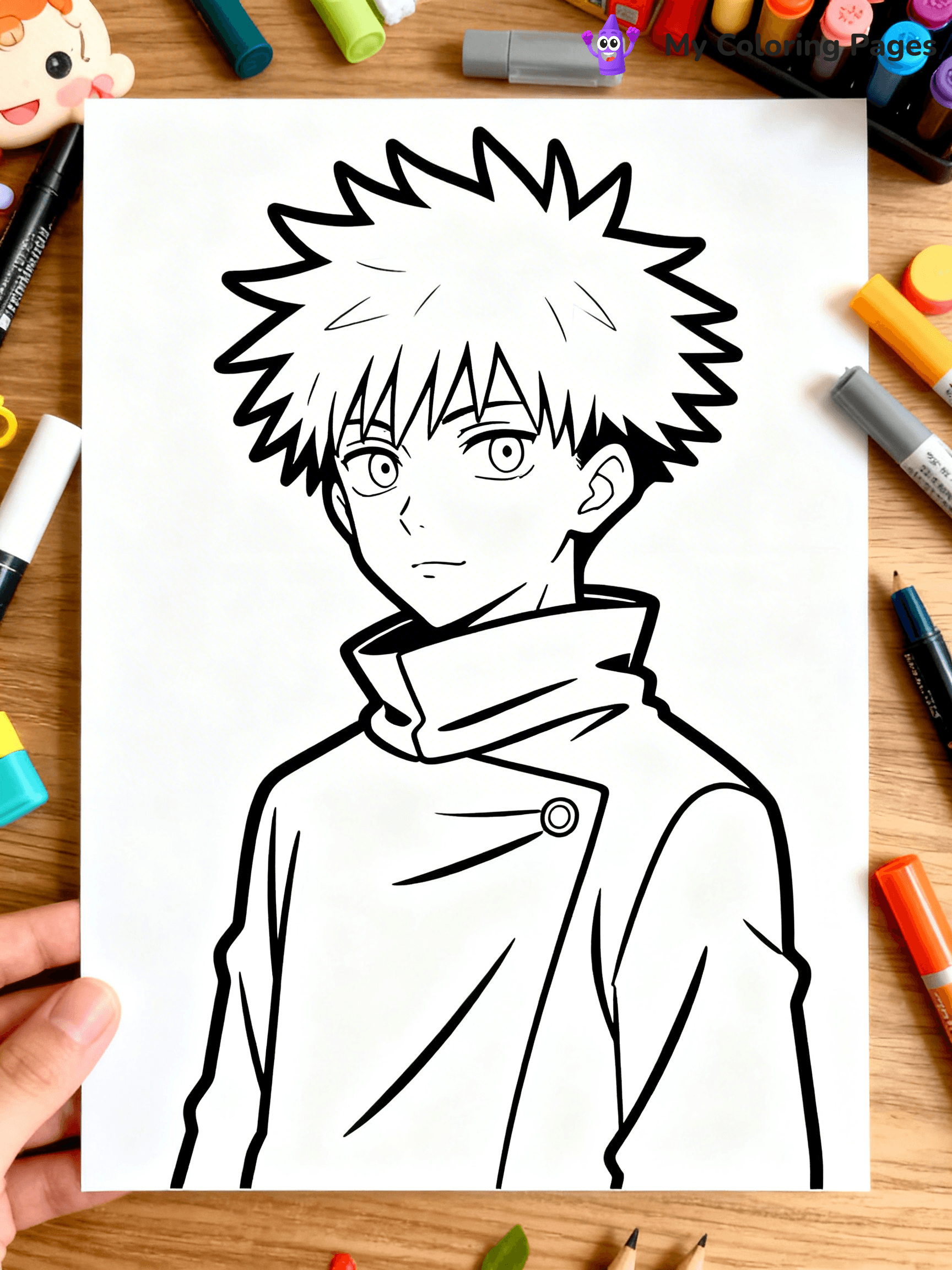 Jujutsu Kaisen Coloring Pages - 111