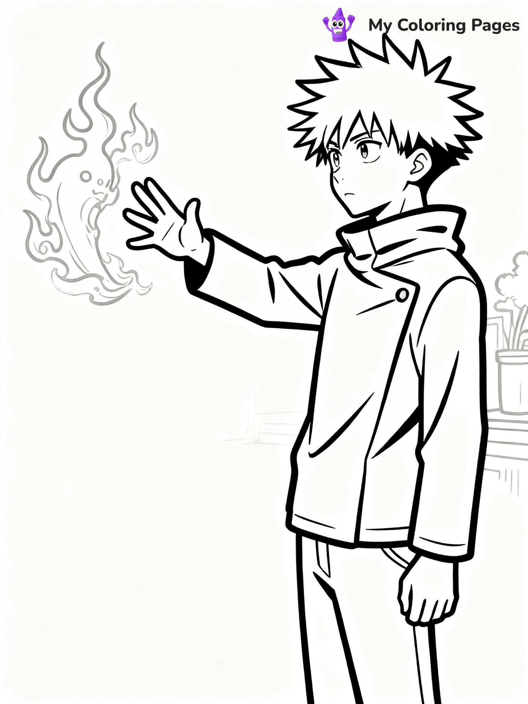 Jujutsu Kaisen Coloring Pages - 110
