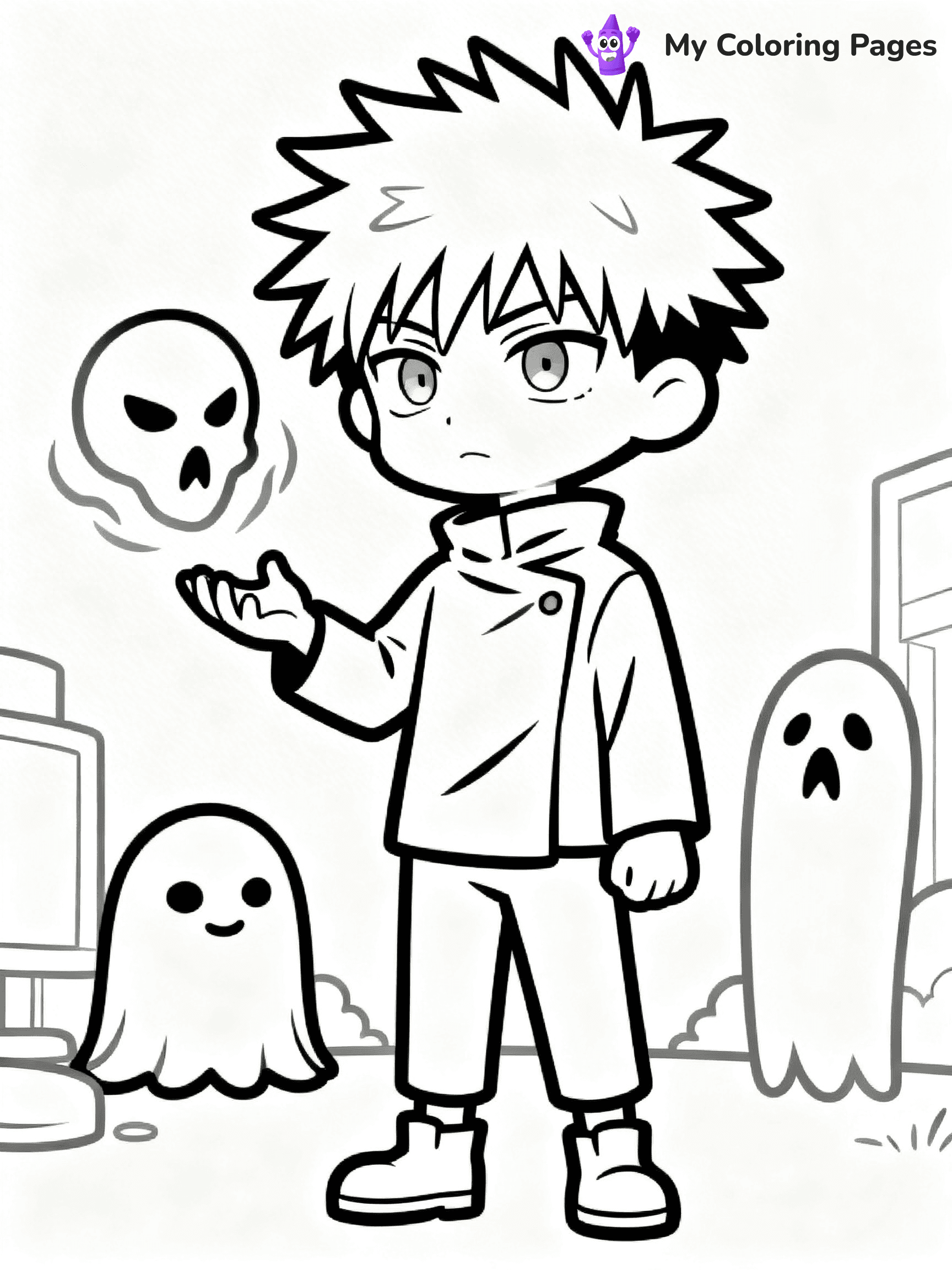 Jujutsu Kaisen Coloring Pages - 108