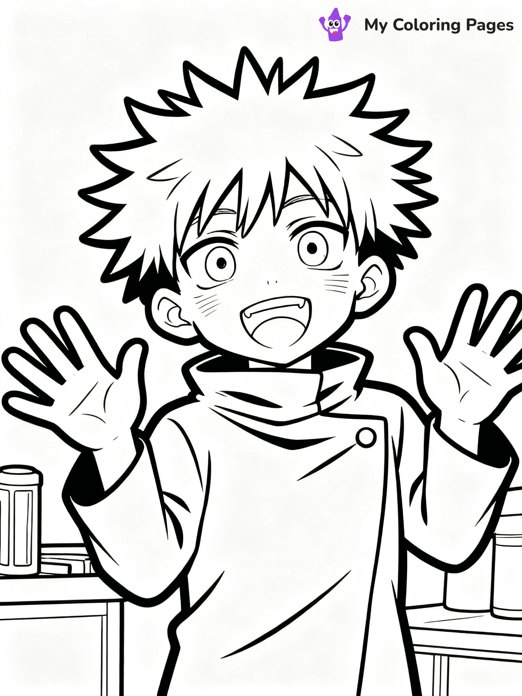 Jujutsu Kaisen Coloring Pages - 105