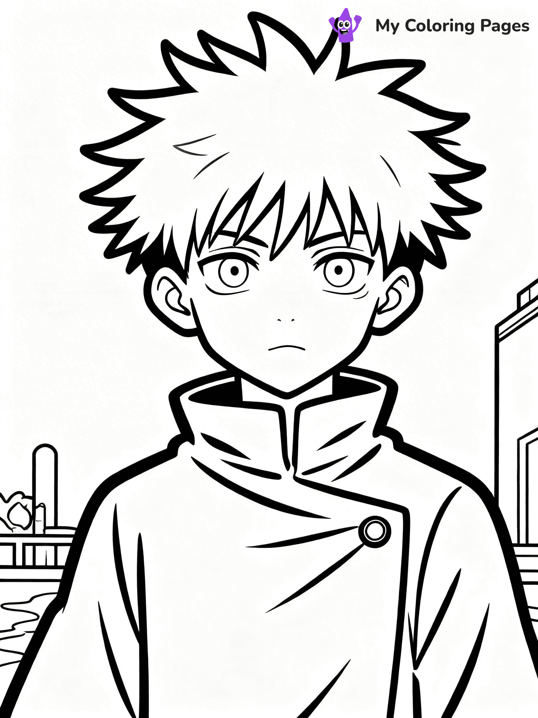 Jujutsu Kaisen Coloring Pages - 104