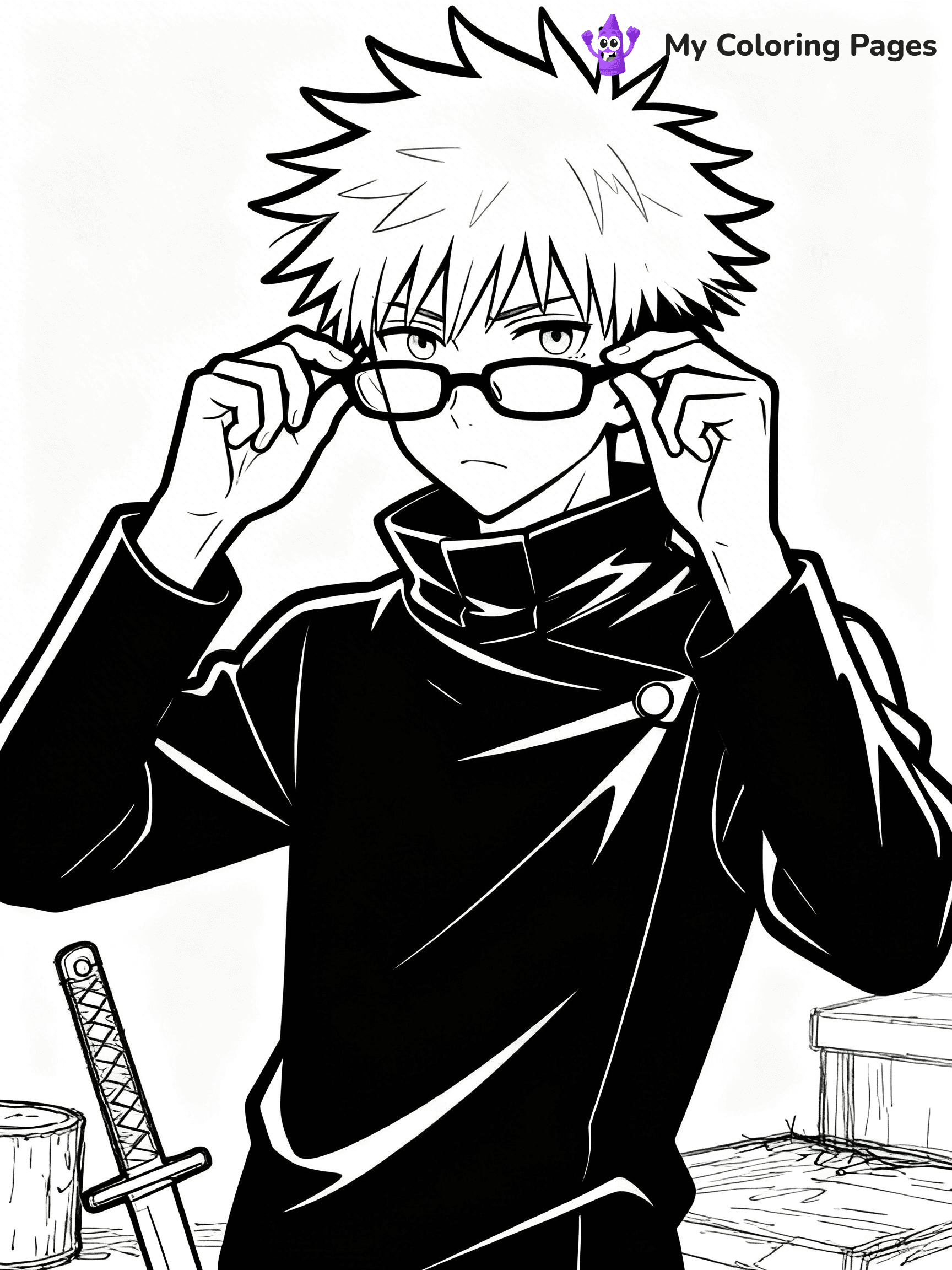 Jujutsu Kaisen Coloring Pages - 92