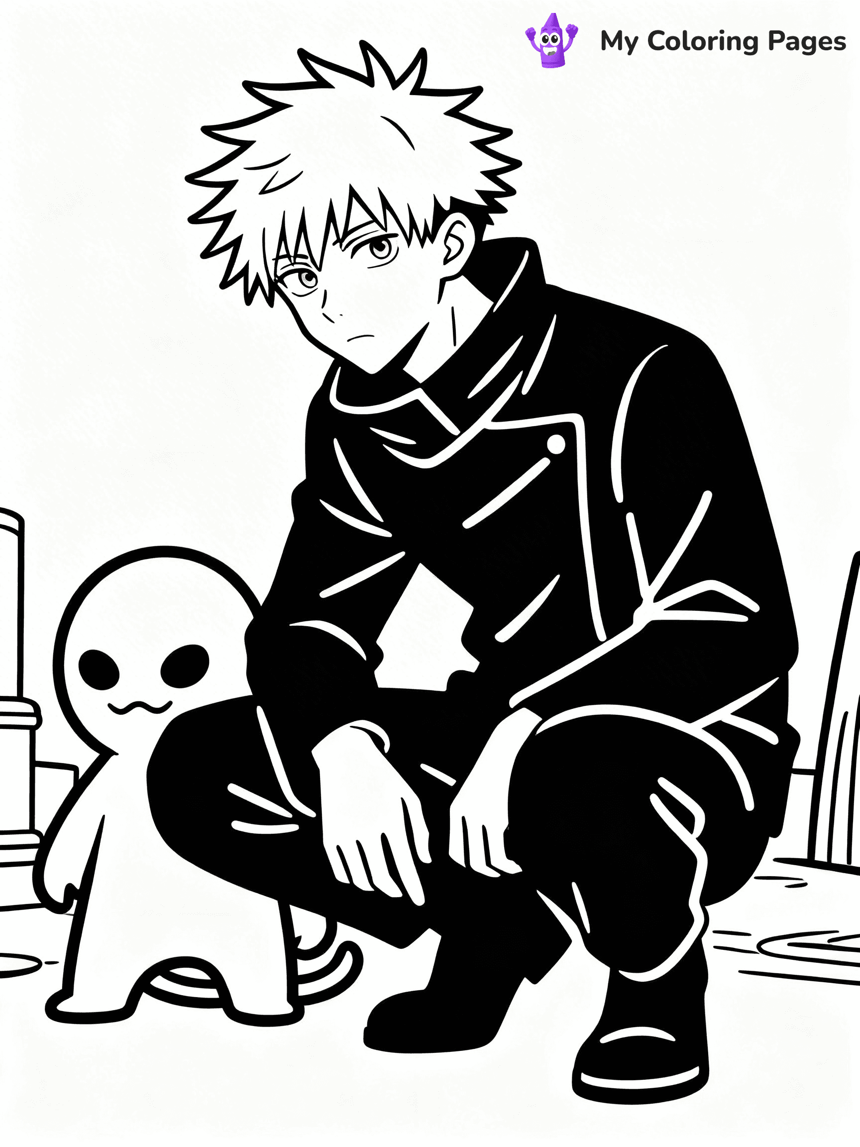 Jujutsu Kaisen Coloring Pages - 91