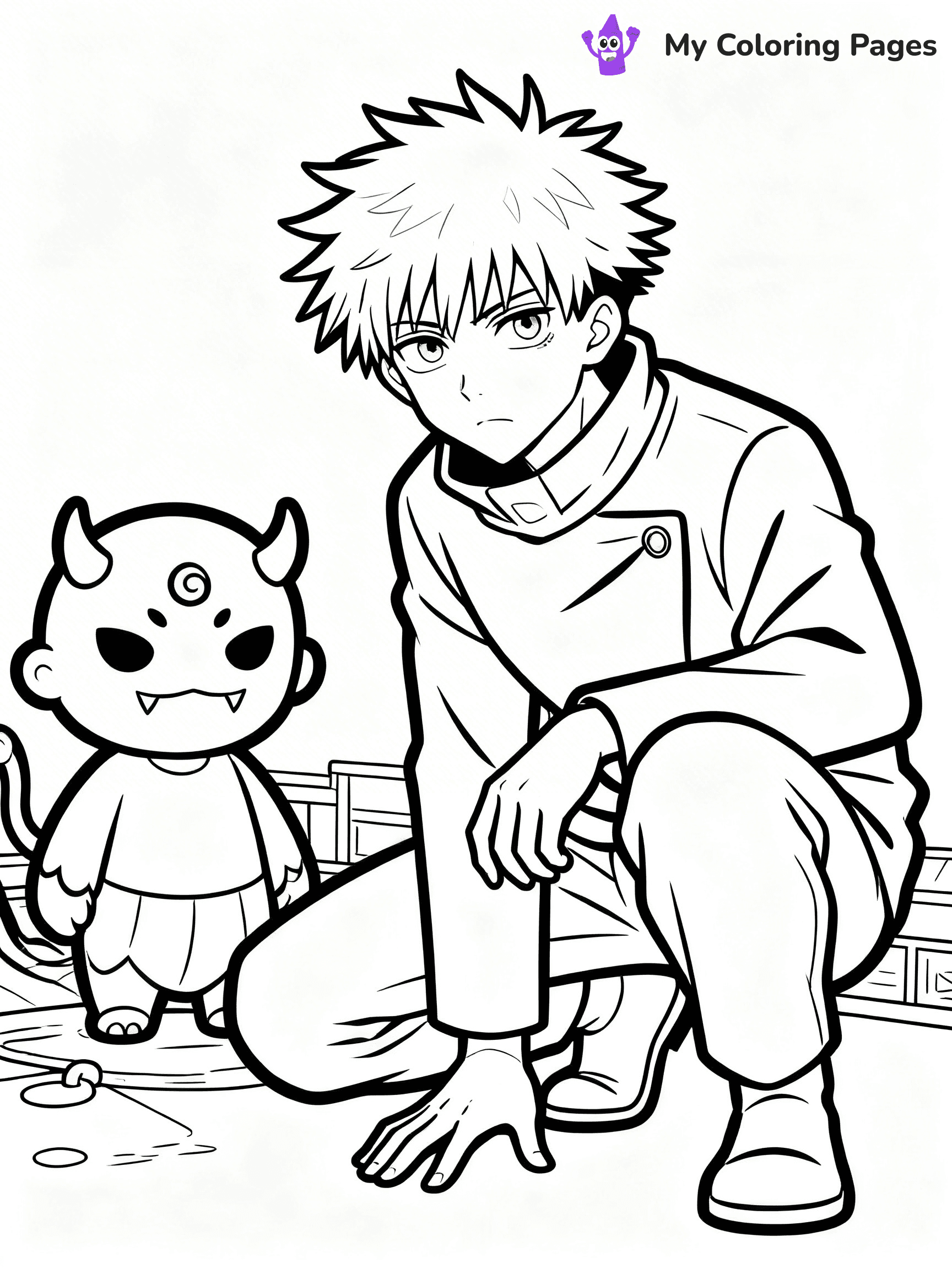 Jujutsu Kaisen Coloring Pages - 90