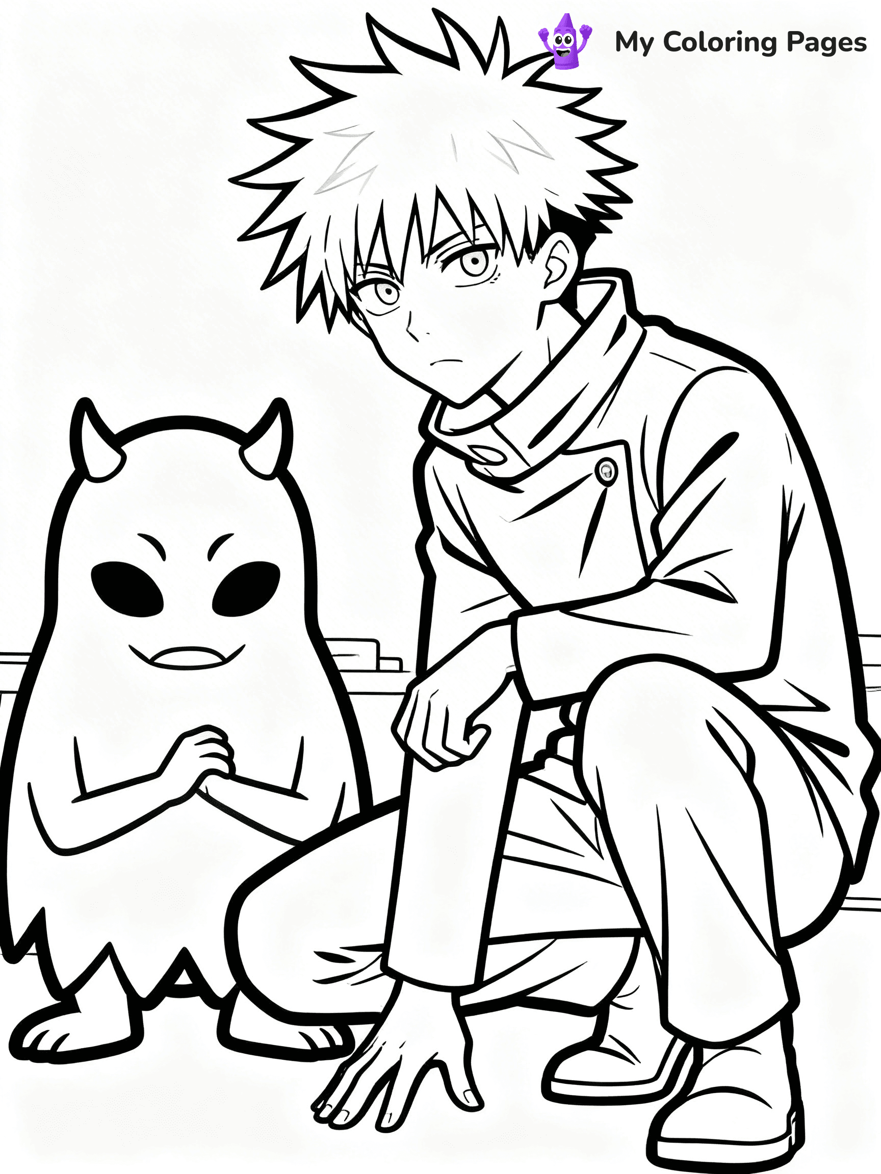 Jujutsu Kaisen Coloring Pages - 88