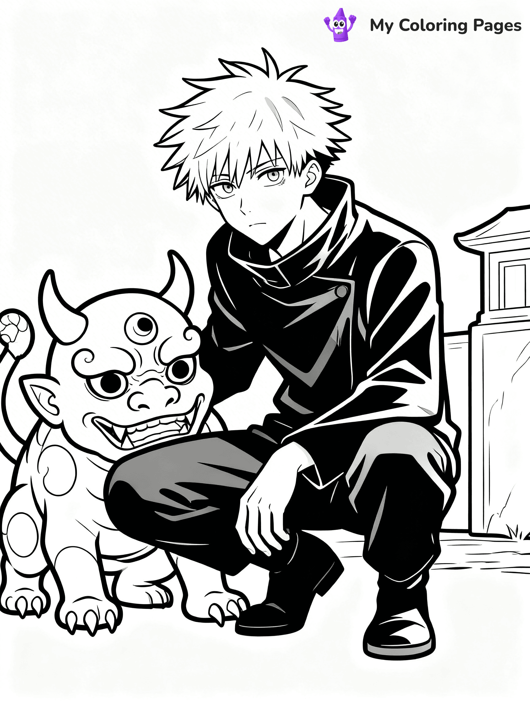 Jujutsu Kaisen Coloring Pages - 87