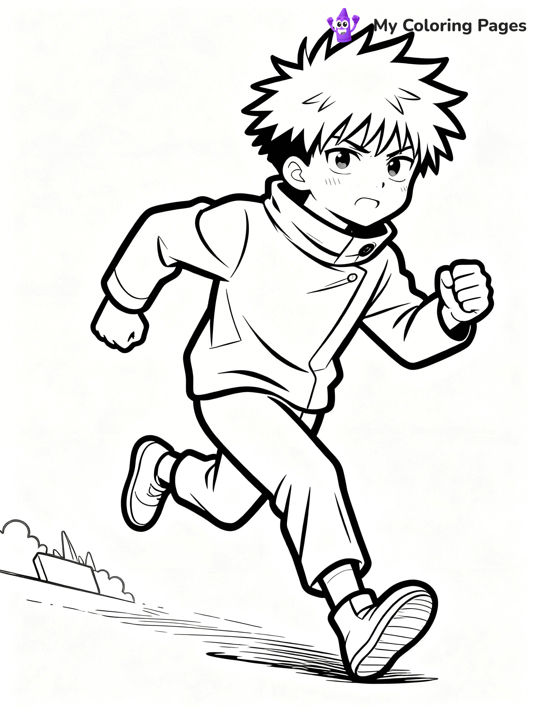 Jujutsu Kaisen Coloring Pages - 81