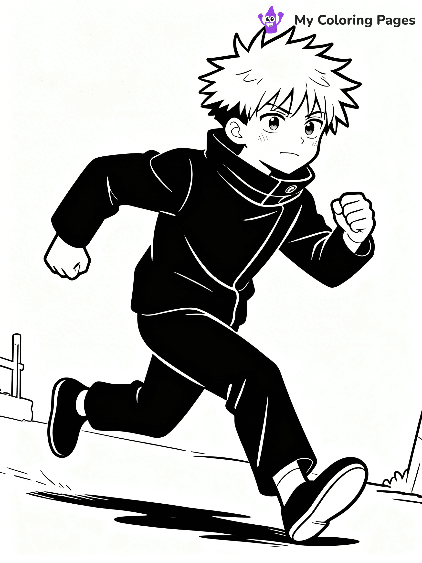 Jujutsu Kaisen Coloring Pages - 80