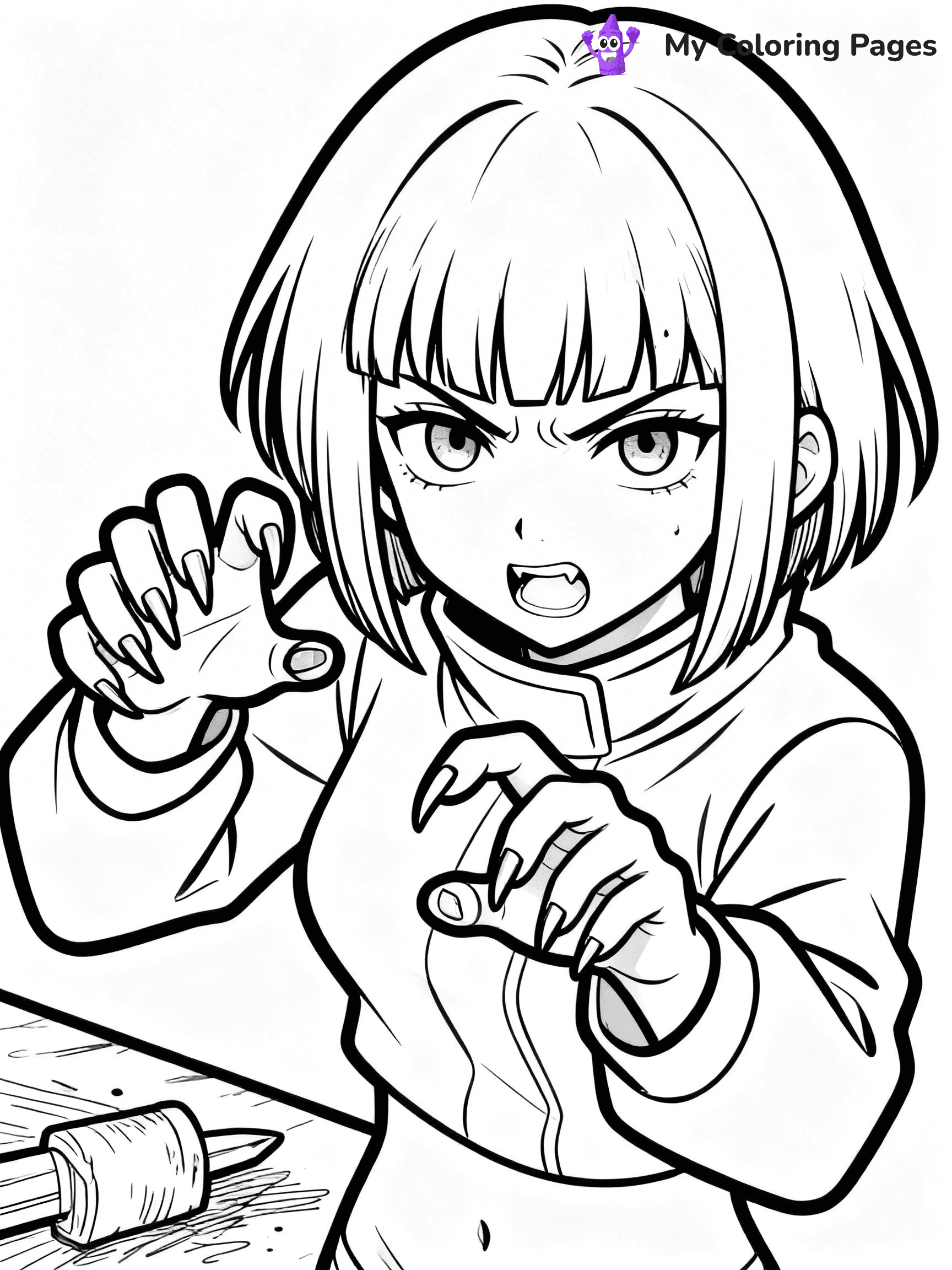 Jujutsu Kaisen Coloring Pages - 77