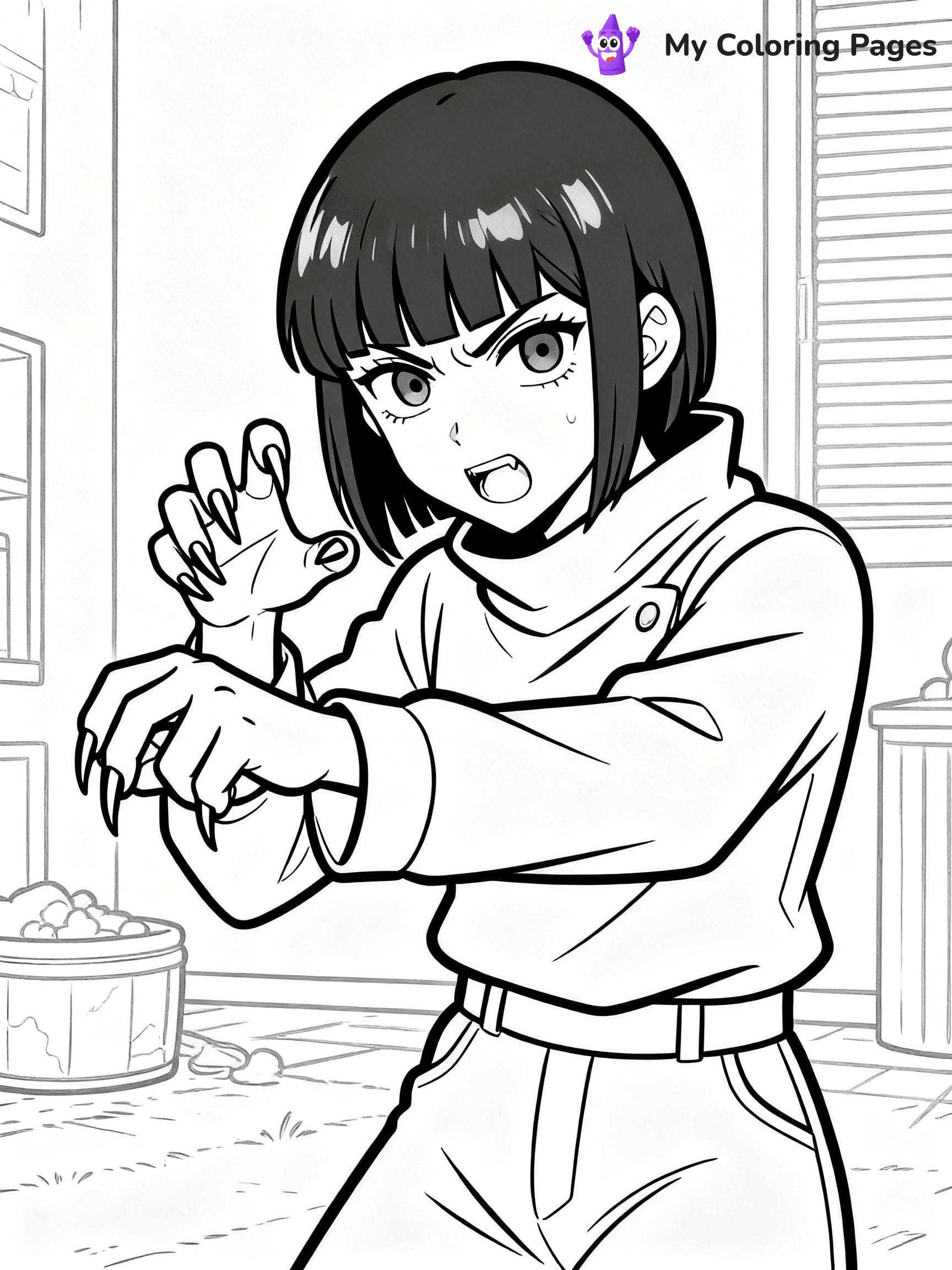 Jujutsu Kaisen Coloring Pages - 73