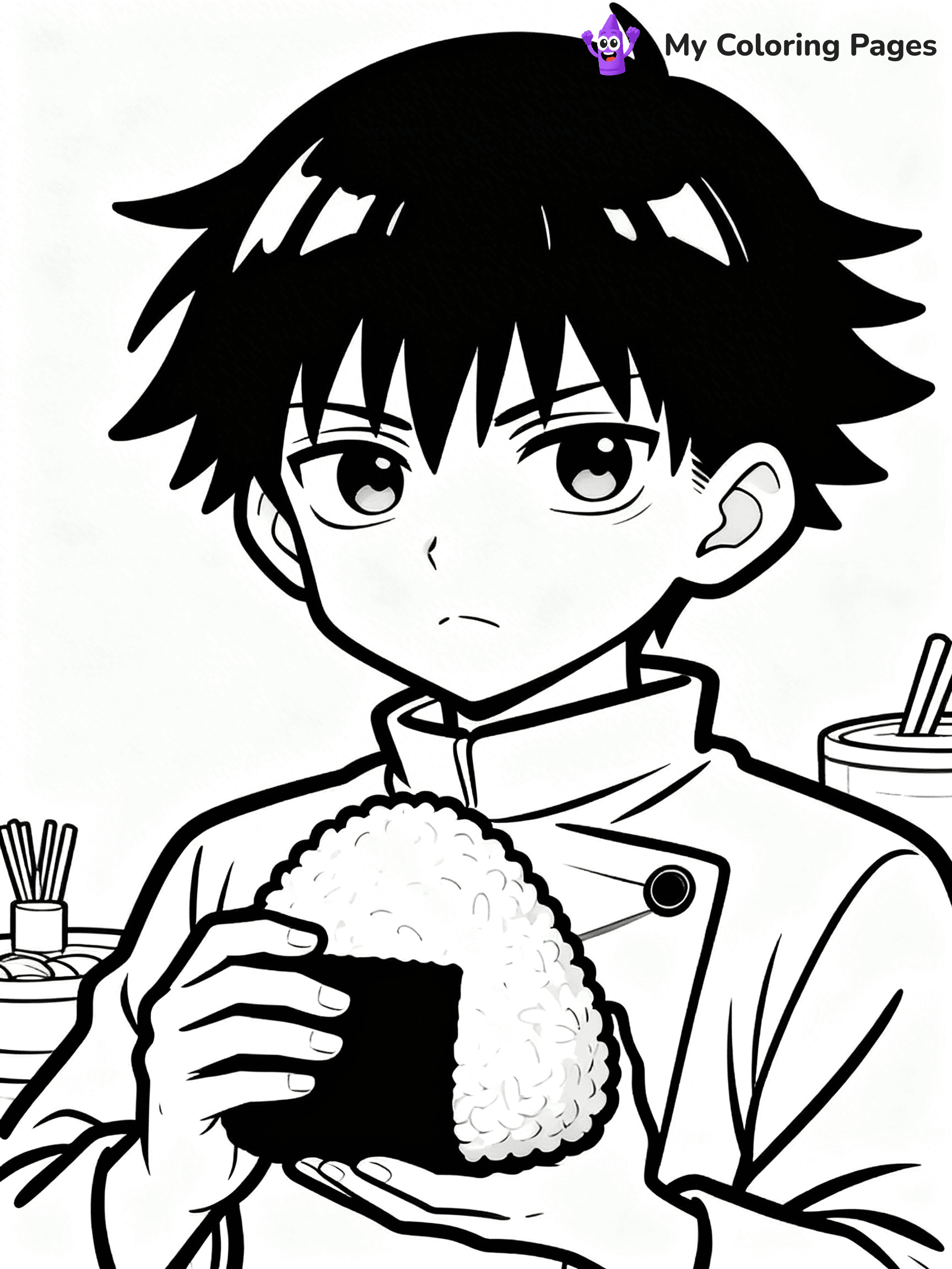 Jujutsu Kaisen Coloring Pages - 66