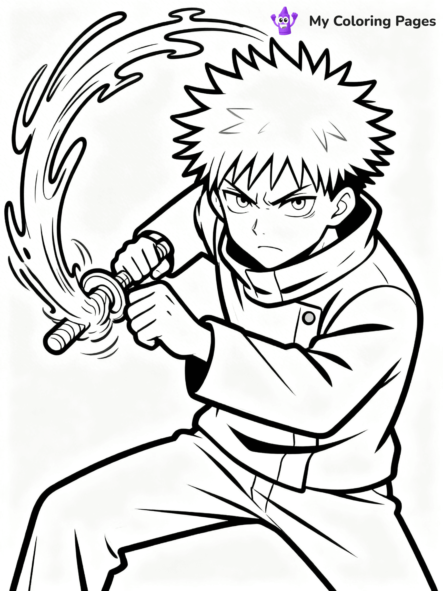 Jujutsu Kaisen Coloring Pages - 61