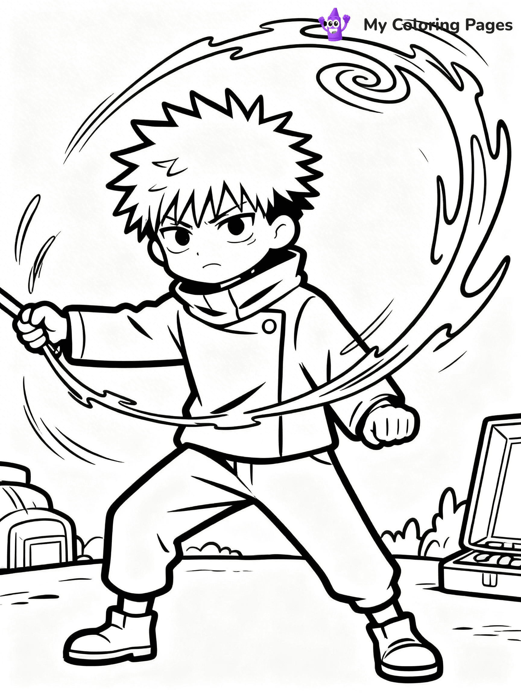 Jujutsu Kaisen Coloring Pages - 59