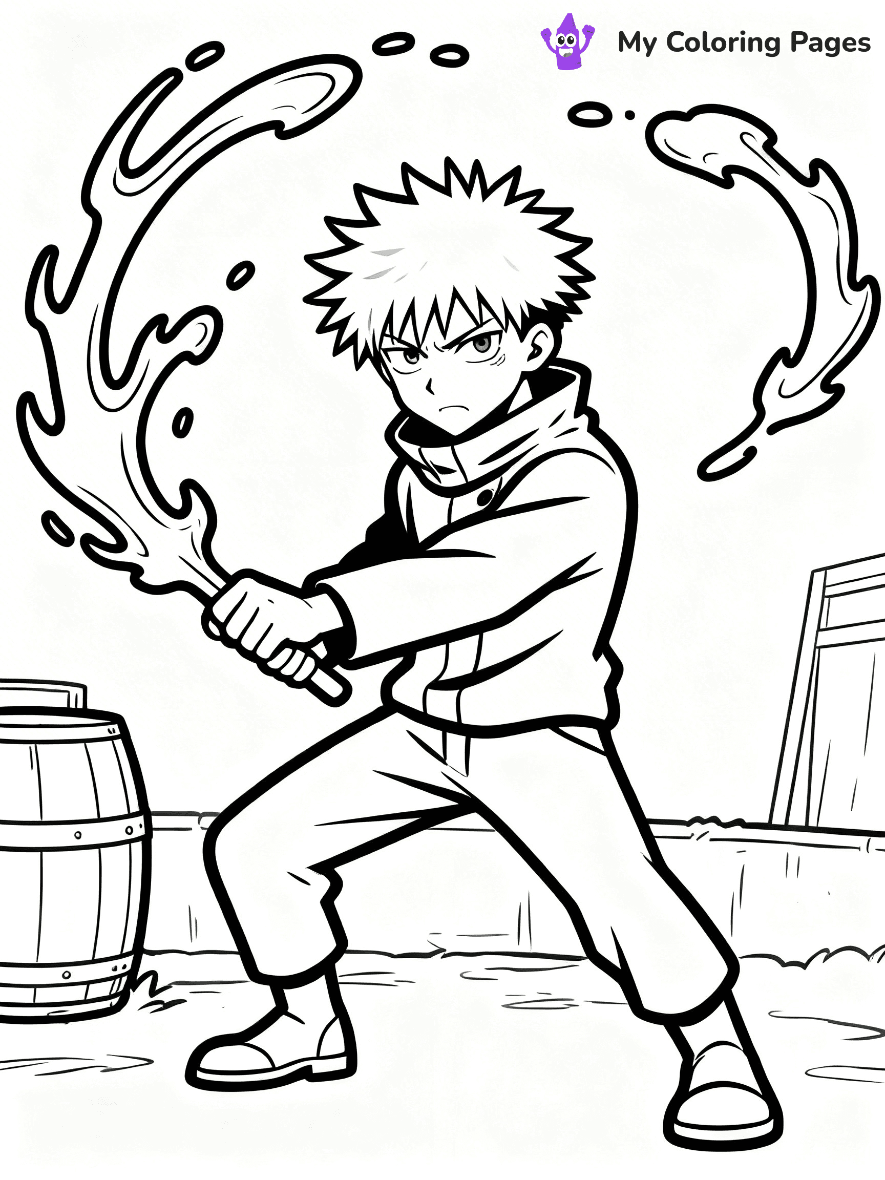 Jujutsu Kaisen Coloring Pages - 58