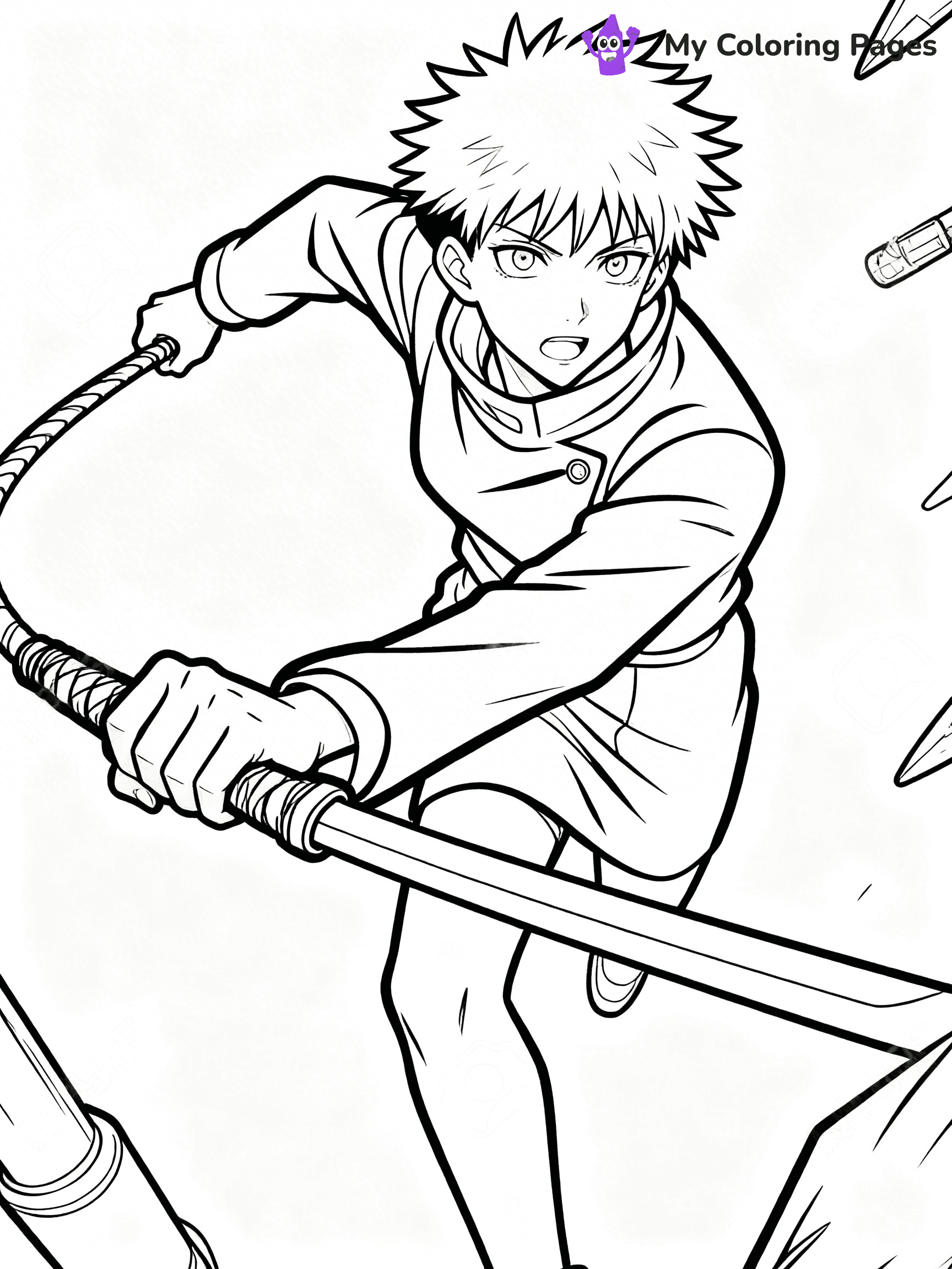 Jujutsu Kaisen Coloring Pages - 40