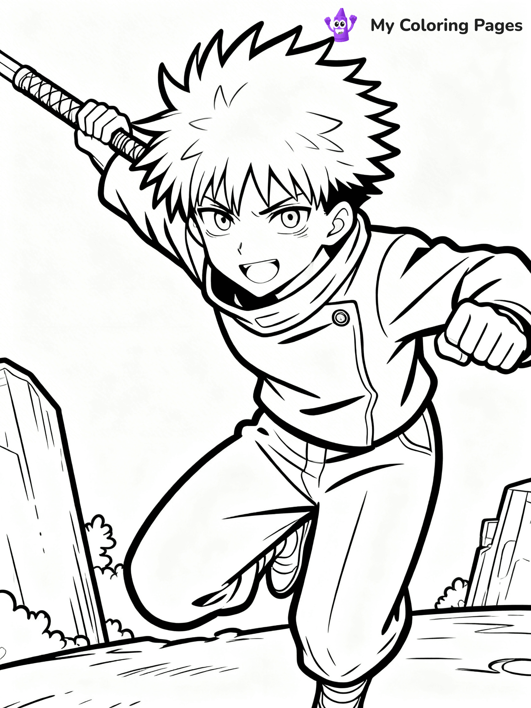Jujutsu Kaisen Coloring Pages - 38