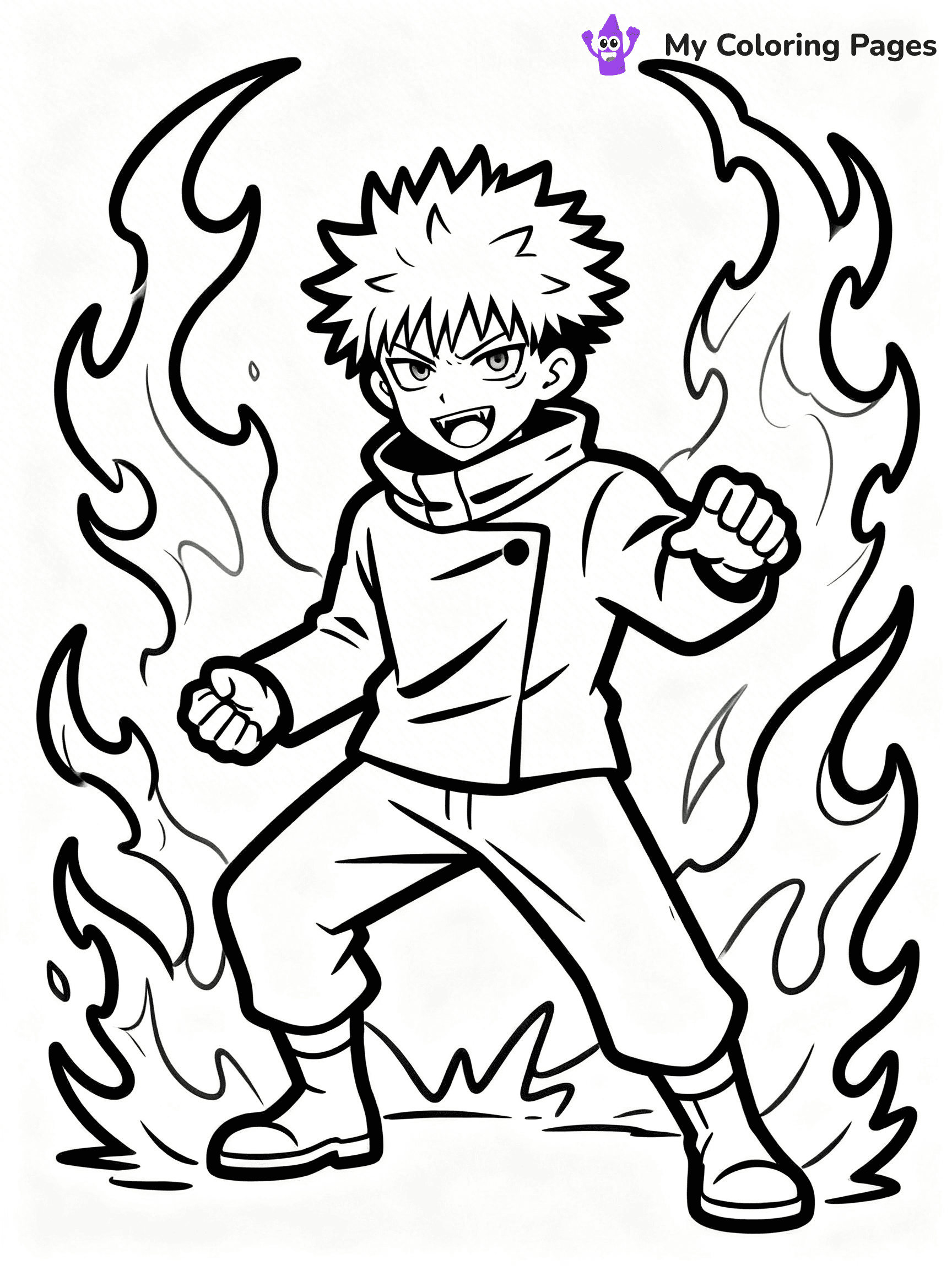 Jujutsu Kaisen Coloring Pages - 35