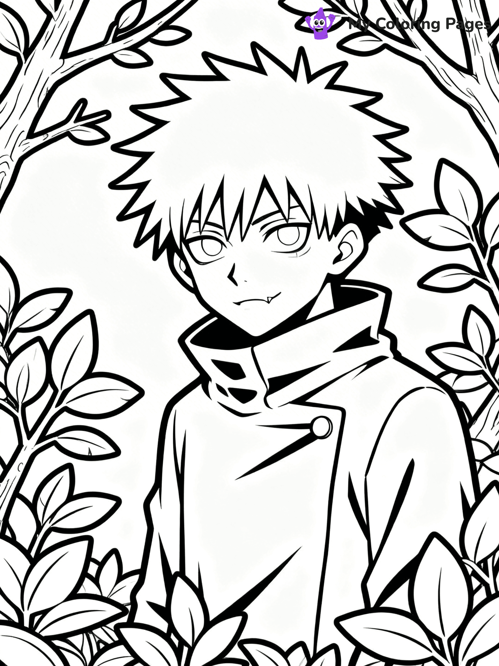 Jujutsu Kaisen Coloring Pages - 28