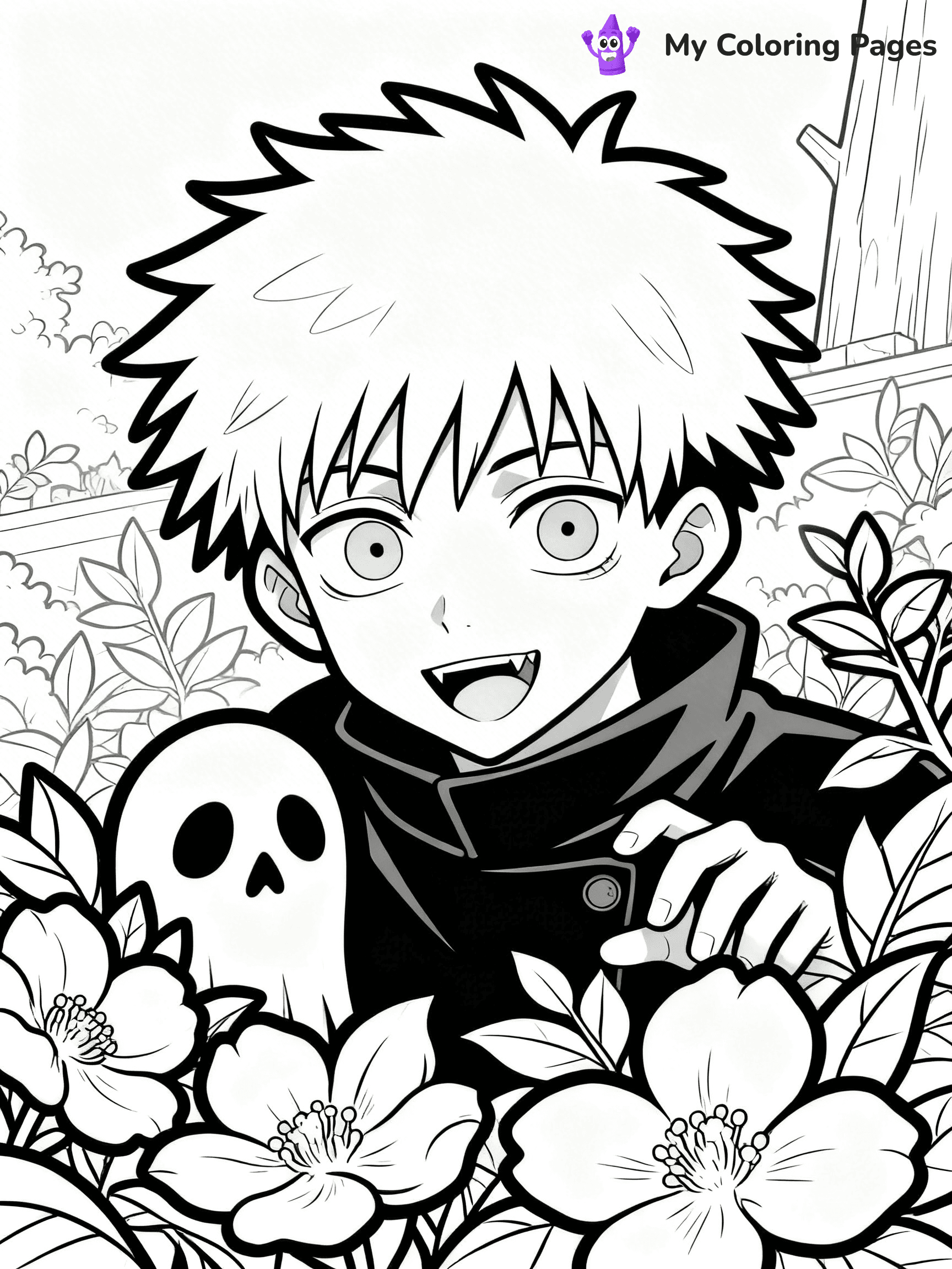 Jujutsu Kaisen Coloring Pages - 23