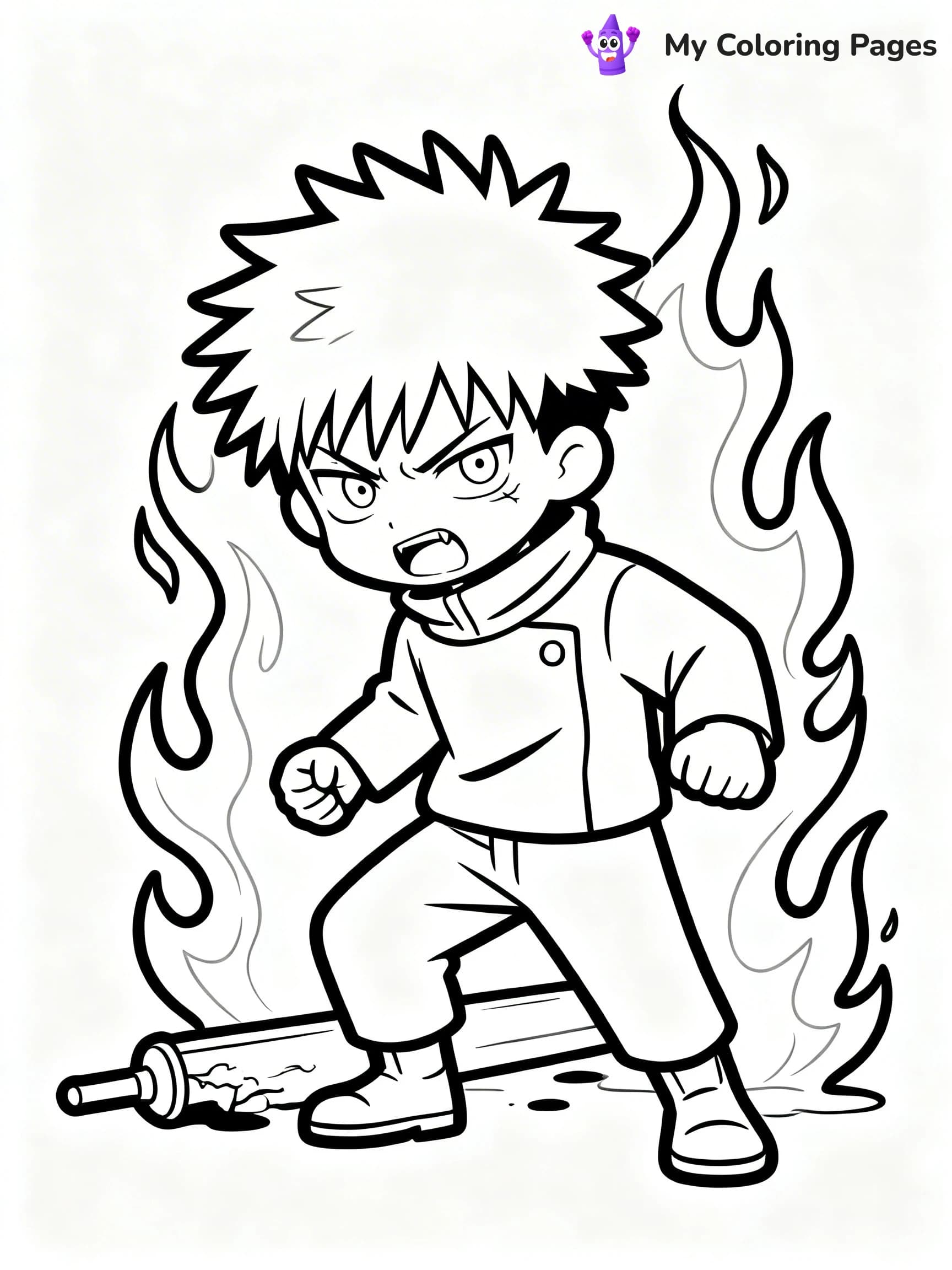 Jujutsu Kaisen Coloring Pages - 21