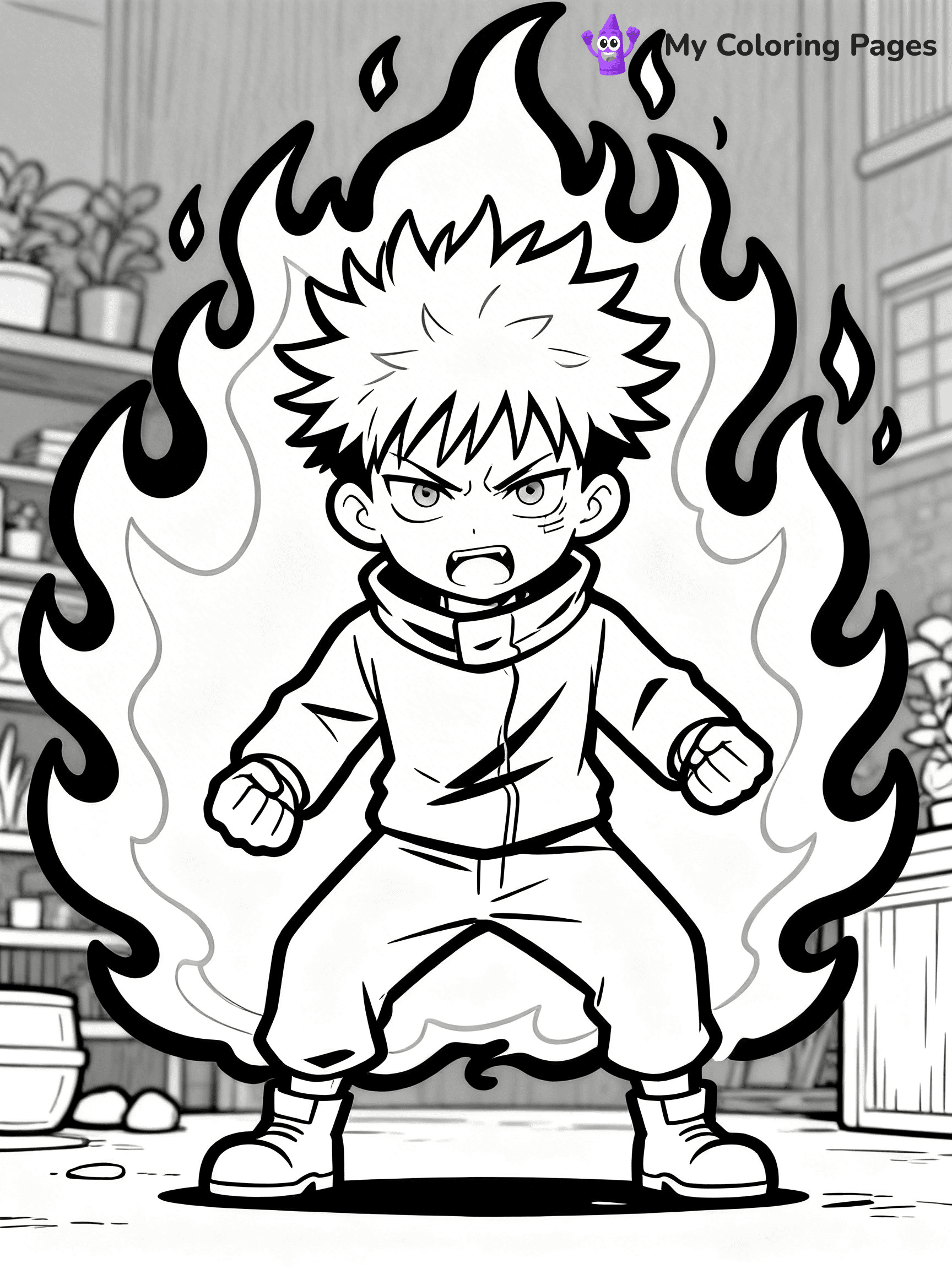 Jujutsu Kaisen Coloring Pages - 20