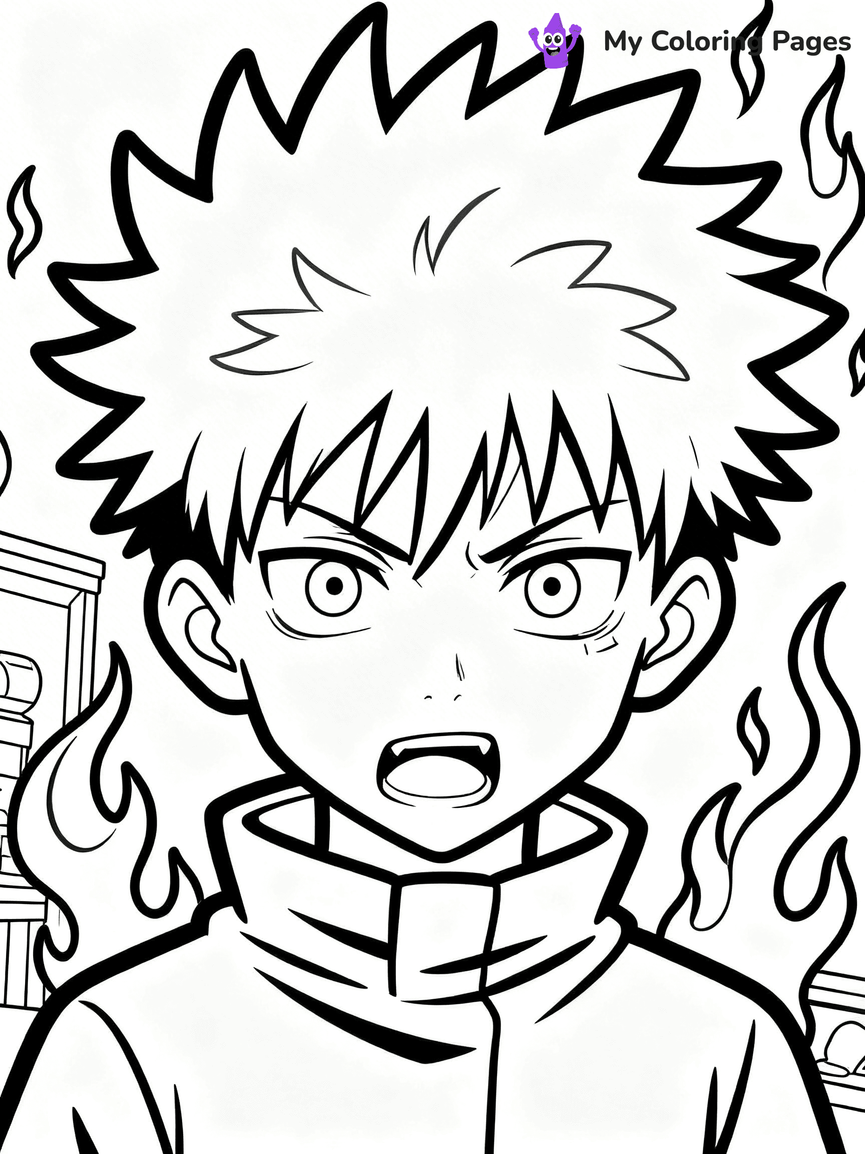 Jujutsu Kaisen Coloring Pages - 17