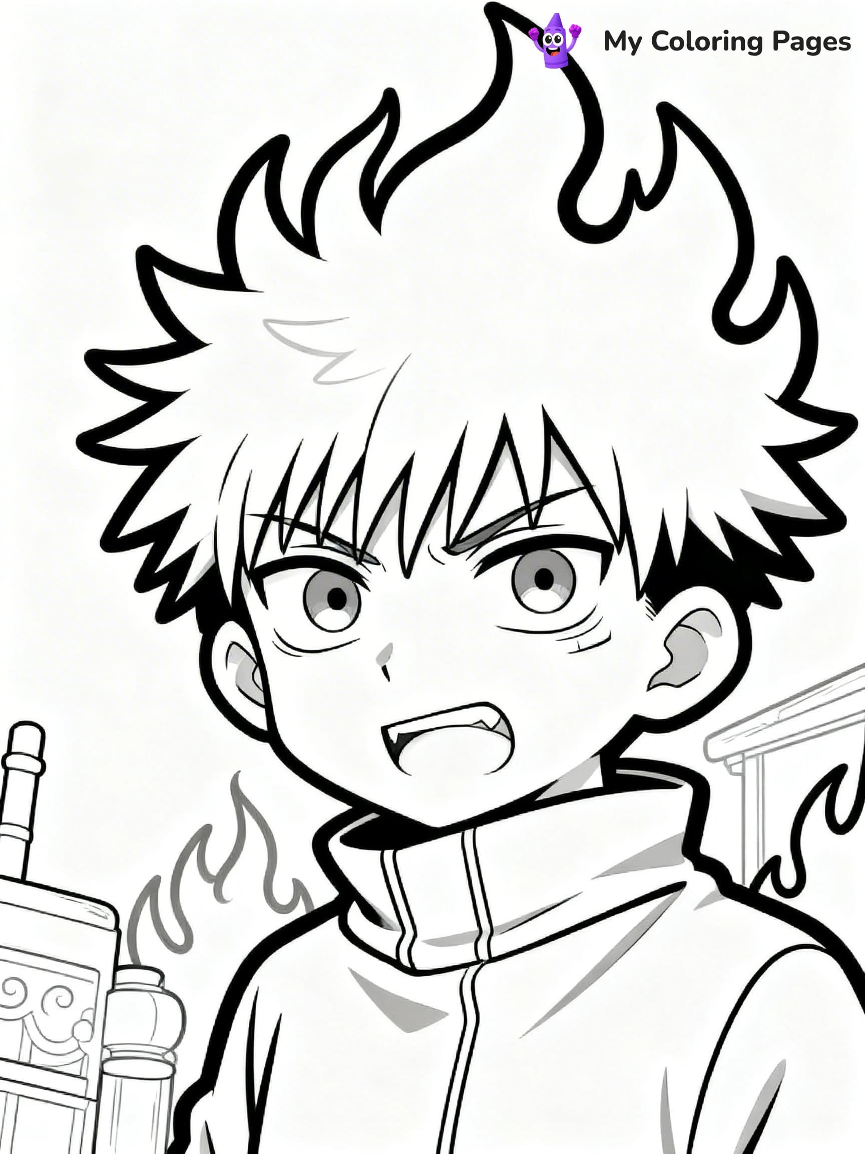 Jujutsu Kaisen Coloring Pages - 16