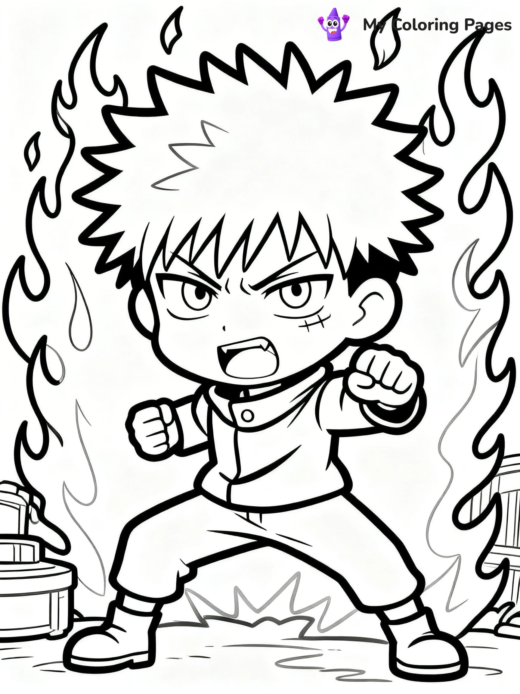 Jujutsu Kaisen Coloring Pages - 15