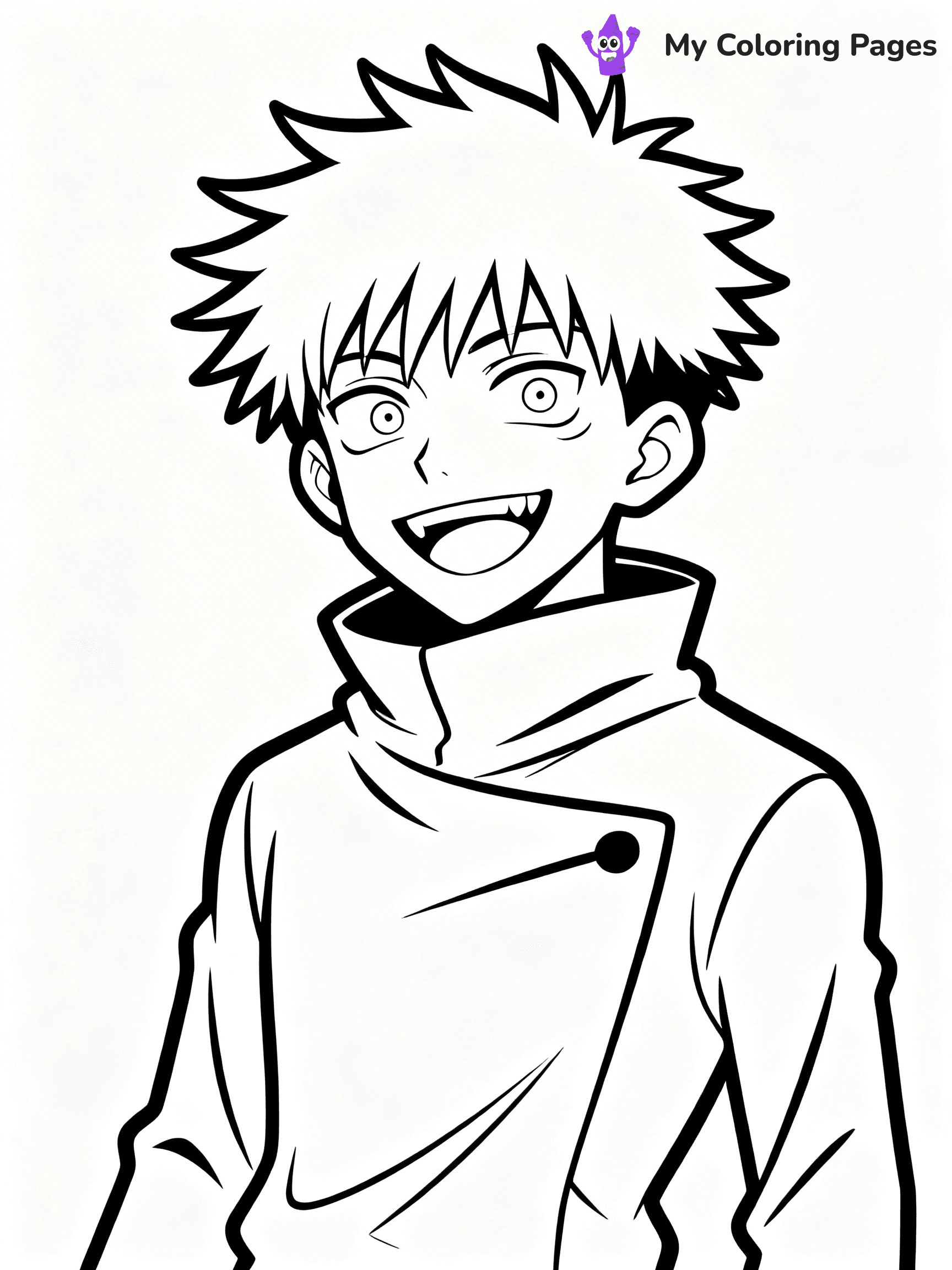 Jujutsu Kaisen Coloring Pages - 14
