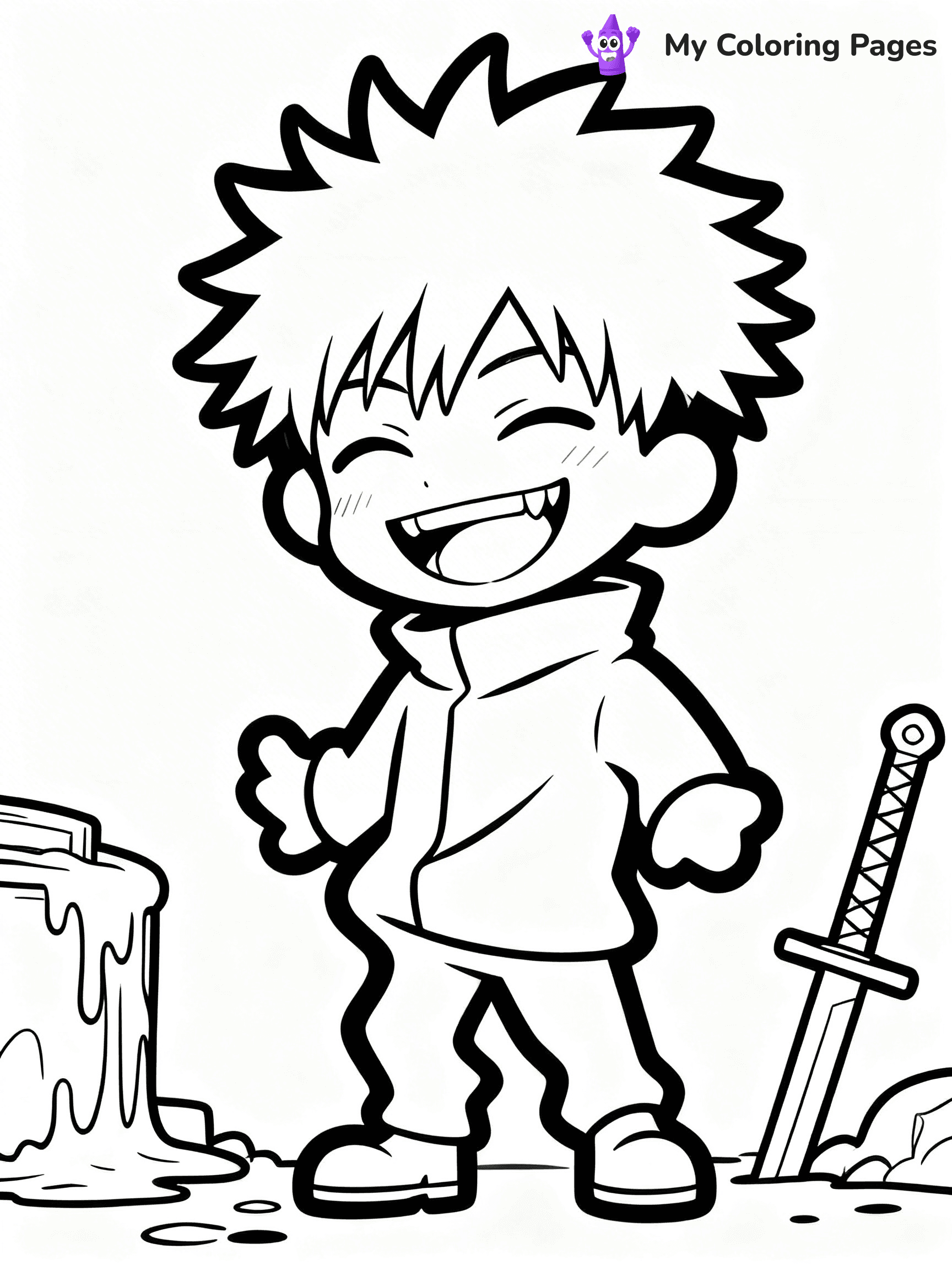 Jujutsu Kaisen Coloring Pages - 11