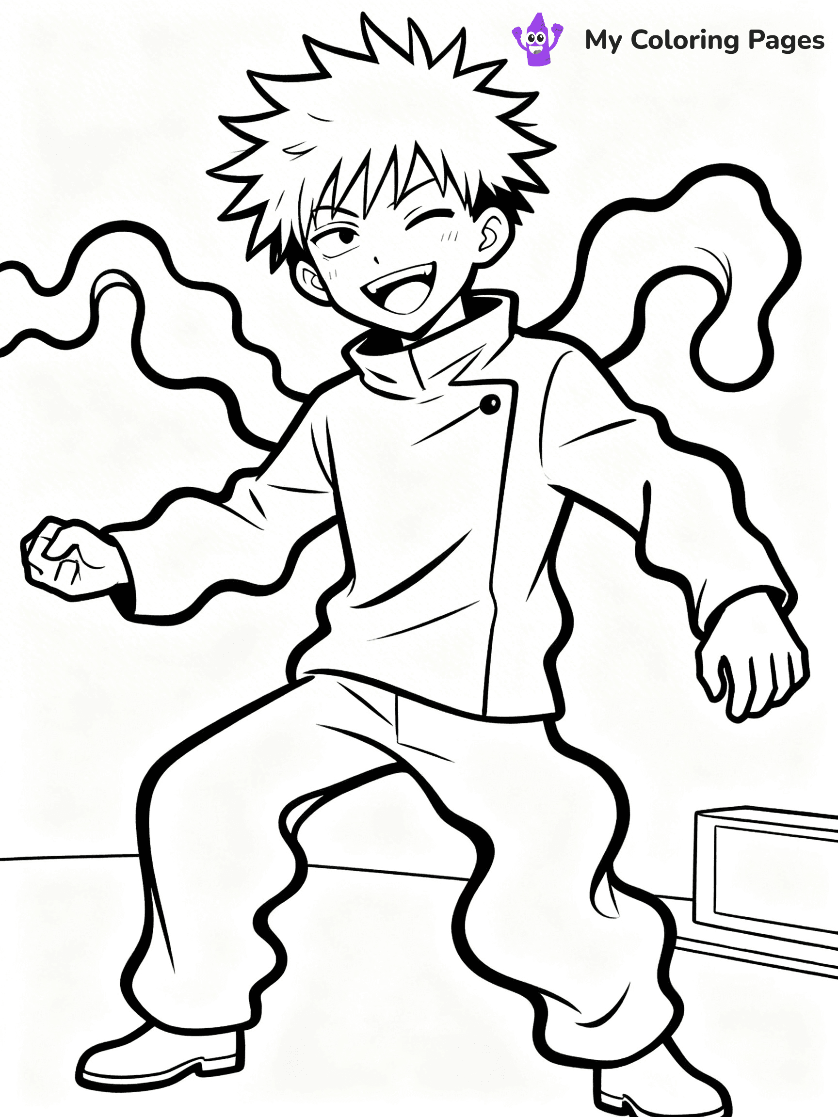 Jujutsu Kaisen Coloring Pages - 10