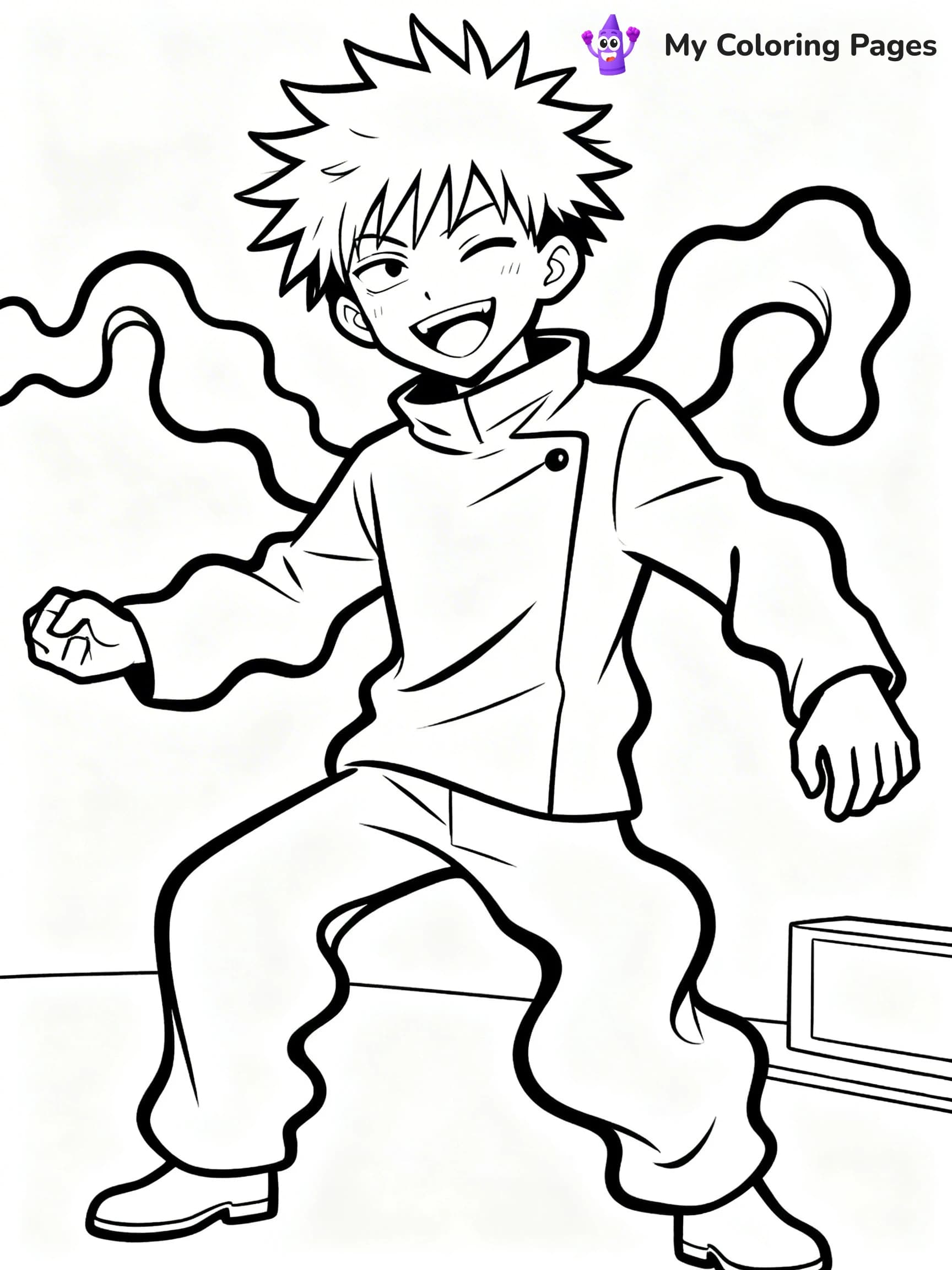 Jujutsu Kaisen Coloring Pages - 10