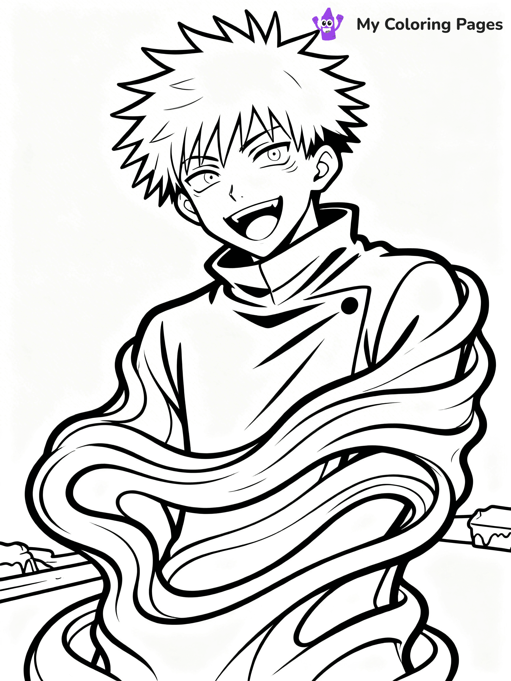 Jujutsu Kaisen Coloring Pages - 8