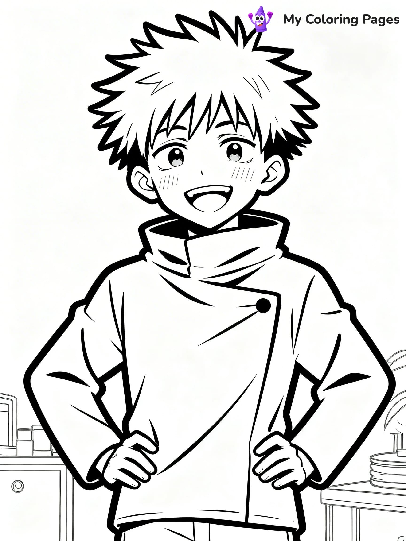 Jujutsu Kaisen Coloring Pages - 6